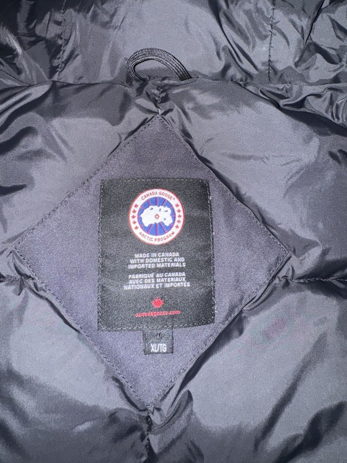 image of Canada Goose XL Parka in Black, Men's