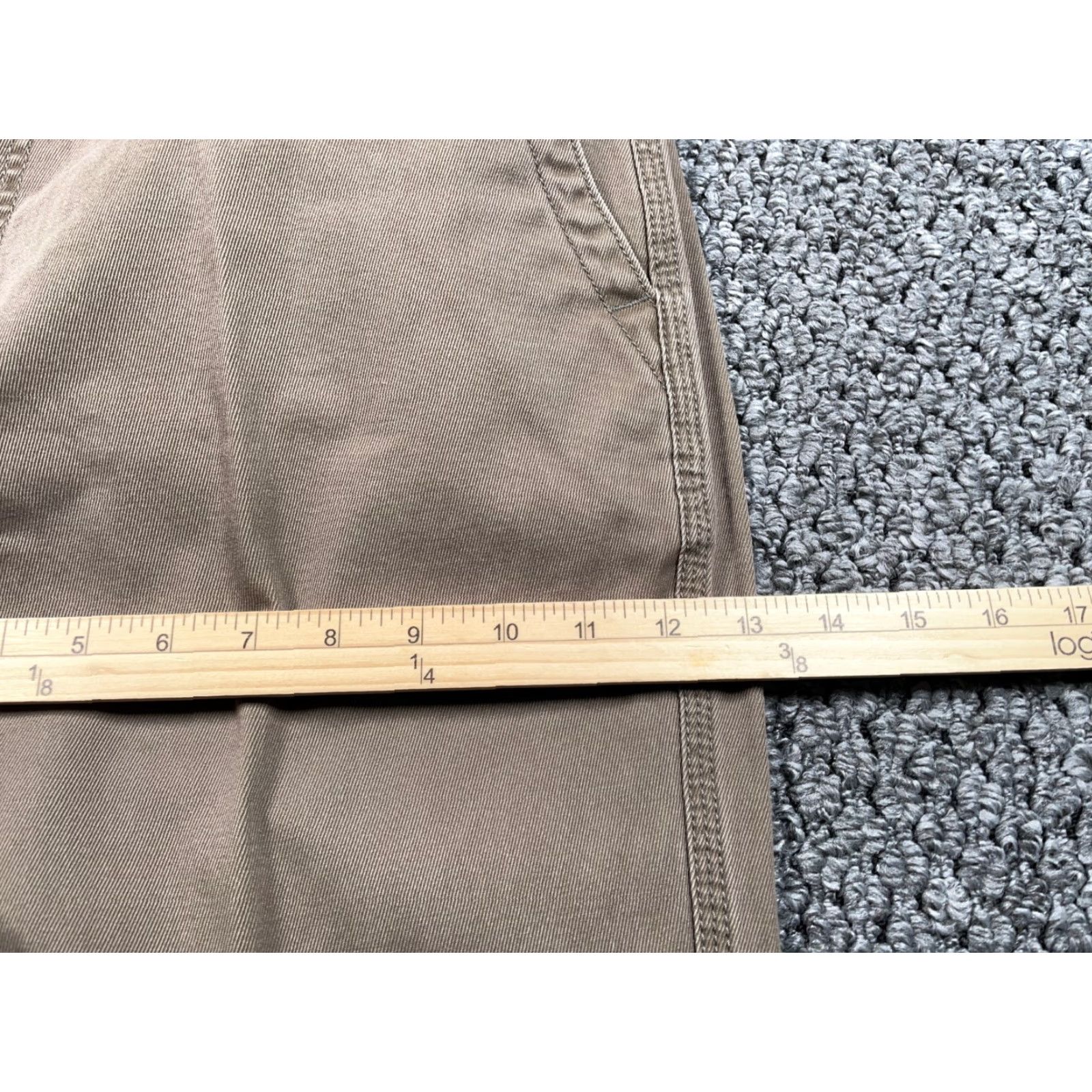 Vintage L.L. Bean Pants Men 34 x 31 Brown Canvas Straight Leg Workwear Mens Outdoor Size US 34 / EU 50 - 7 Thumbnail