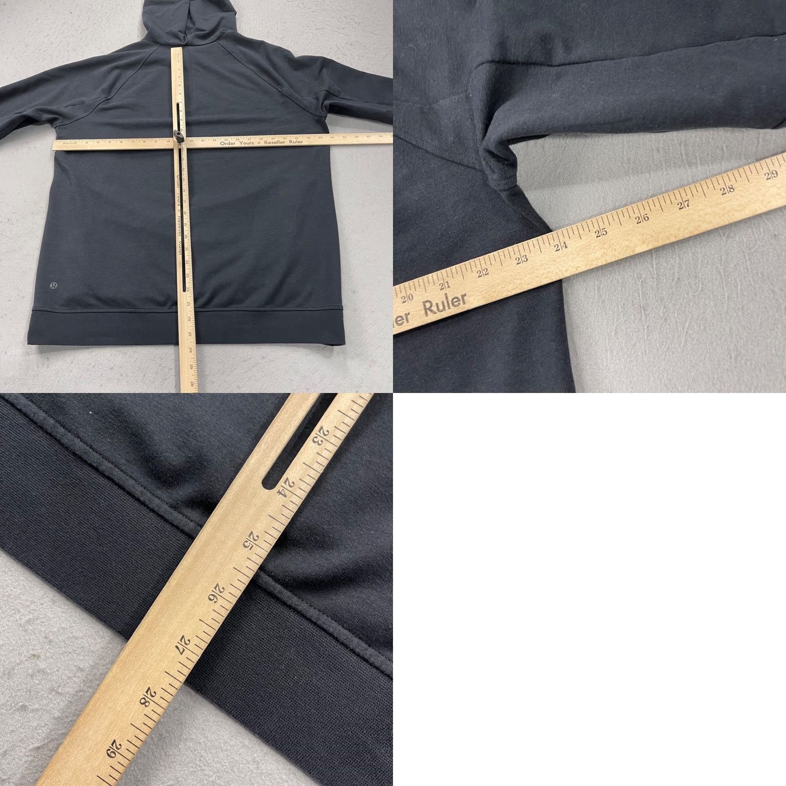 Lululemon Lululemon Hoodie Men's XL Black City Sweat Sweatshirt Hooded Logo Pullover Gym & Training Size US XL / EU 56 / 4 - 8 Thumbnail