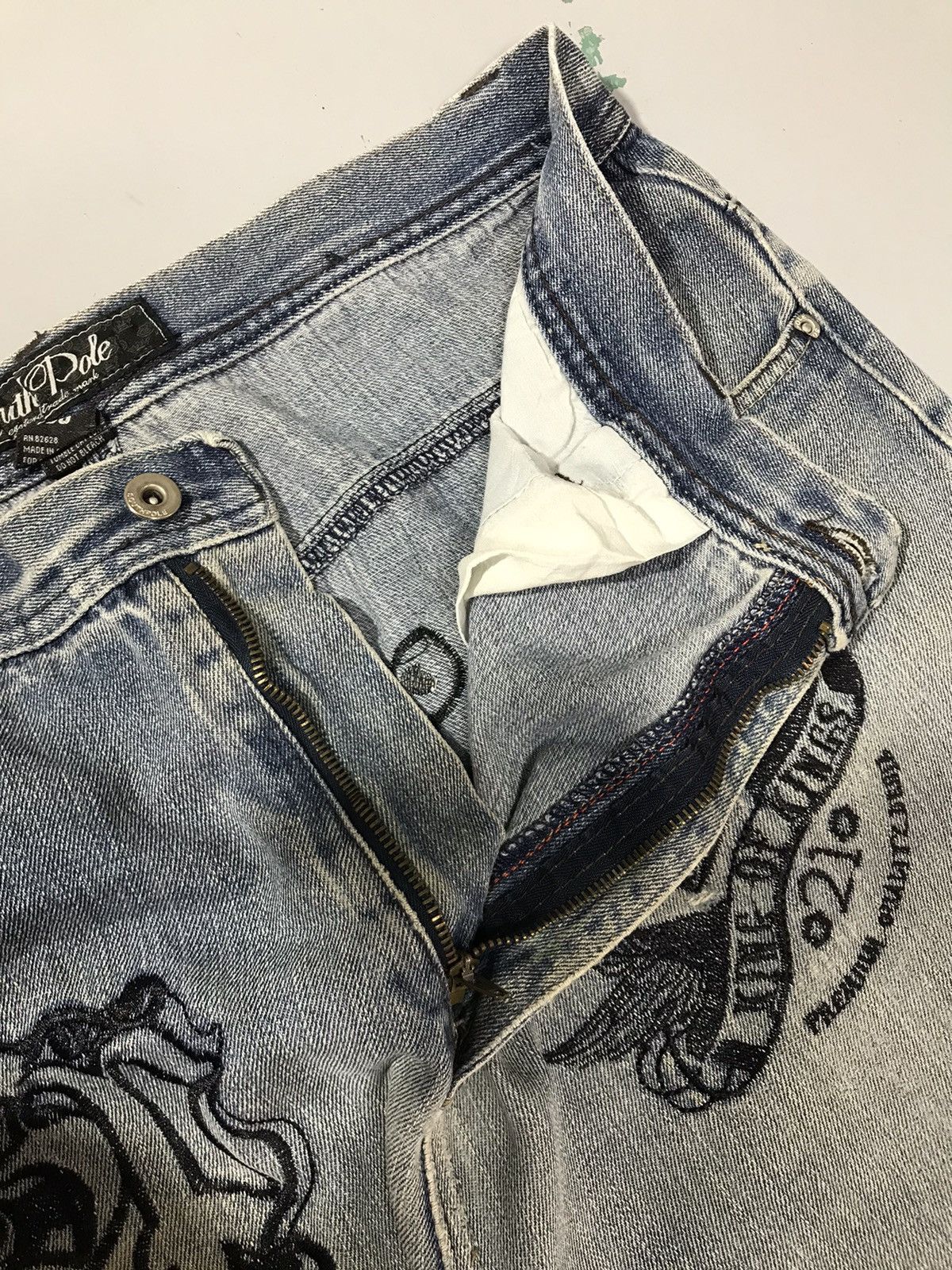 Southpole Vintage Southpole embroidered denim Size US 36 / EU 52 - 6 Thumbnail