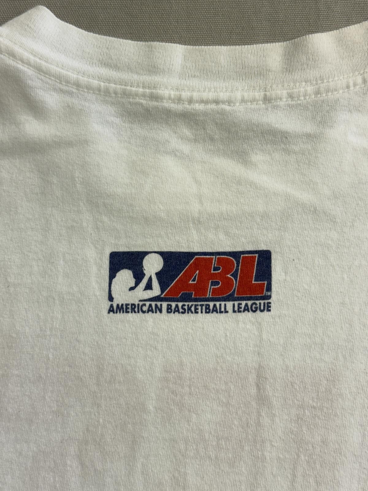 Virgil Abloh Vintage Women's Basketball League T-shirt ABL Quest Tee -XL Size US XL / EU 56 / 4 - 5 Thumbnail