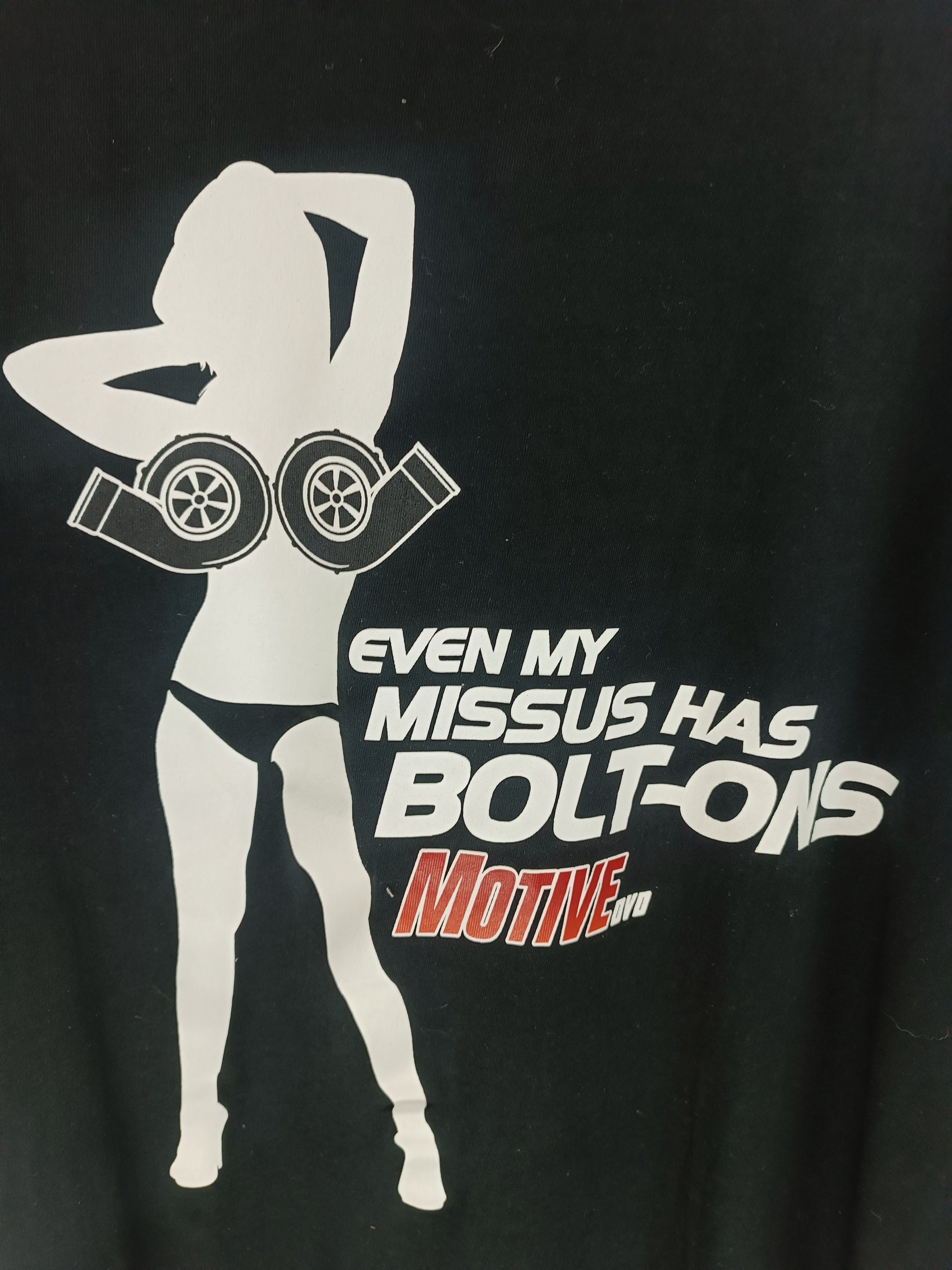 Vintage VINTAGE BOLT ON MOTIVE DVD CAR RACING NASCAR PARODY FUNNY T Size US XL / EU 56 / 4 - 12 Thumbnail