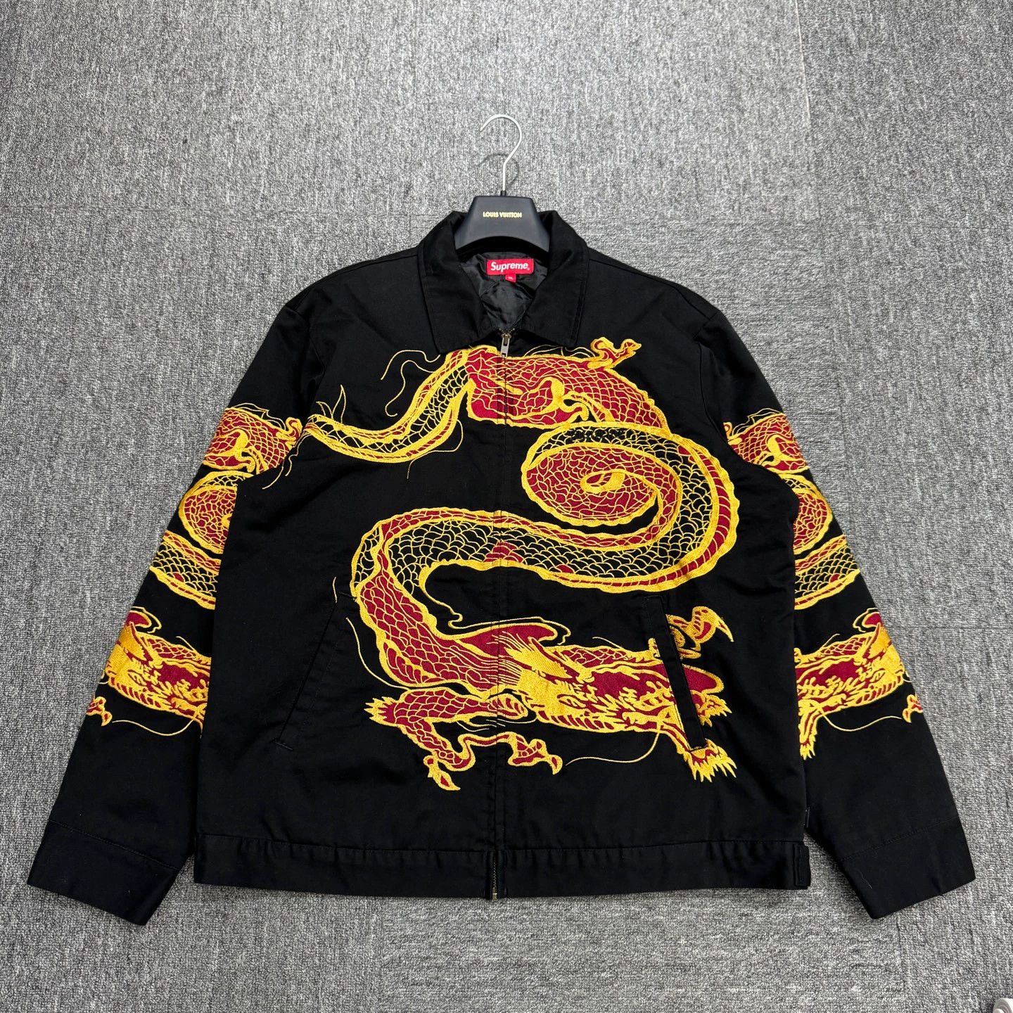 Supreme Chinese Dragon Embroidered Robe XL