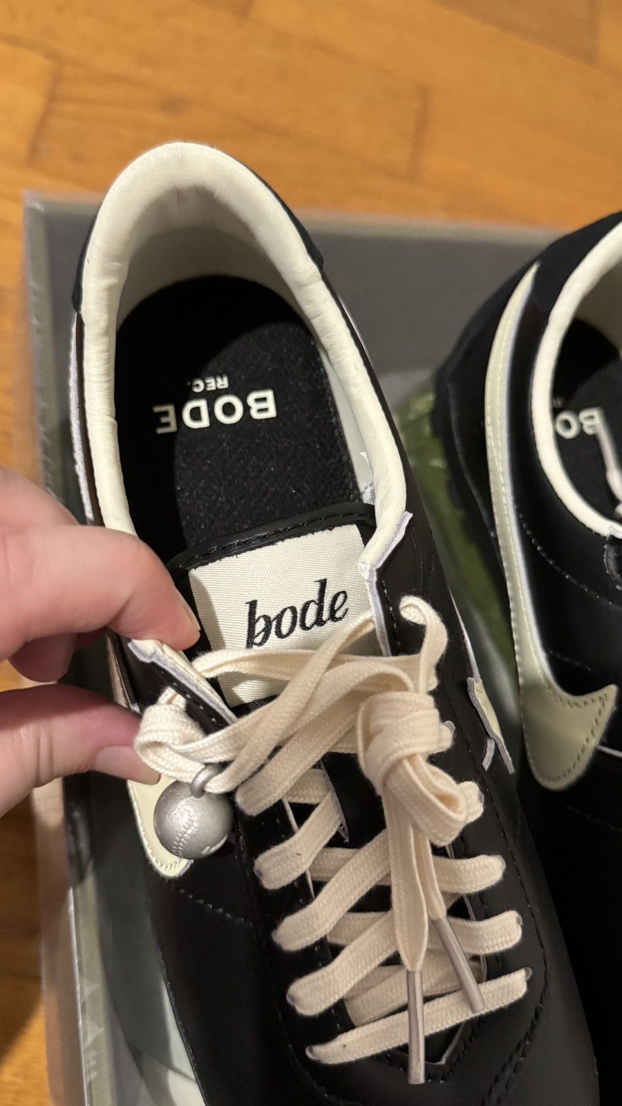 Bode × Nike Nike x Bode Astro Grabber Coconut Milk Size US 7 / IT 37 - 11 Thumbnail