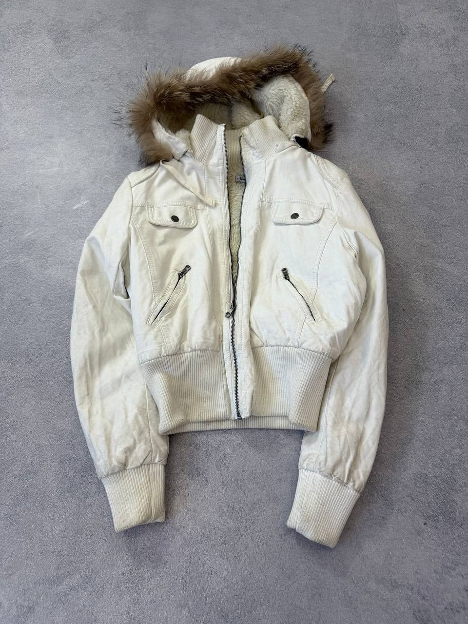 Japanese Brand Avant-Garde Hysteric Glamour Leather Fur Fell Jacket Y2K Size US S / EU 44-46 / 1 - 11 Thumbnail