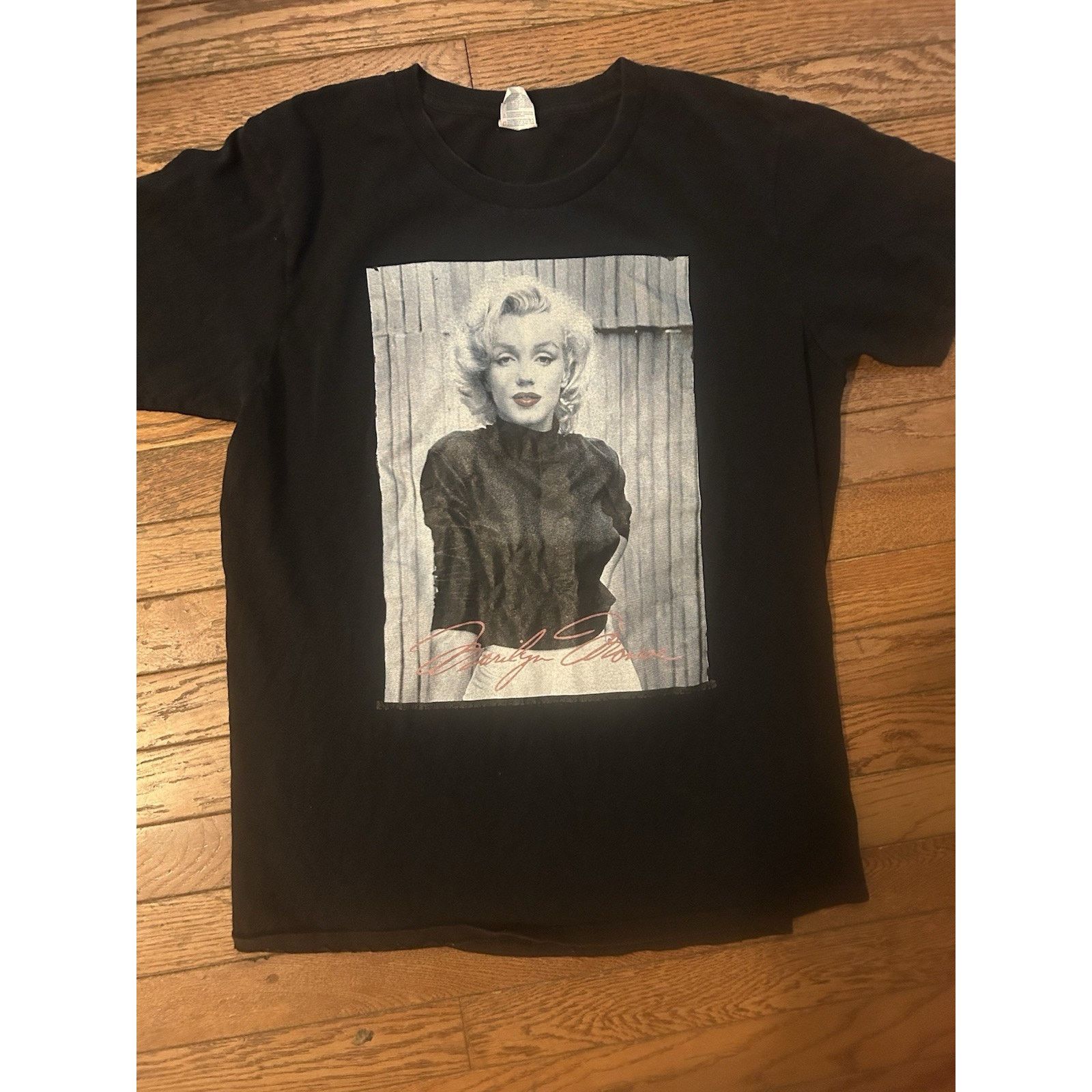 Vintage Vintage Marilyn Monroe Tshirt Yazbek Large Size US L / EU 52-54 / 3 - 1 Thumbnail