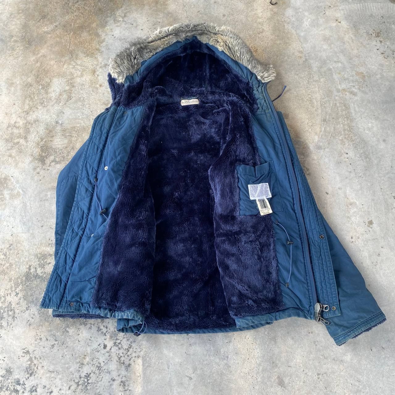 Nonnative VINTAGE NONNATIVE MILITARY COLD JACKET SHERPA FUR HOODIE Size US M / EU 48-50 / 2 - 12 Thumbnail