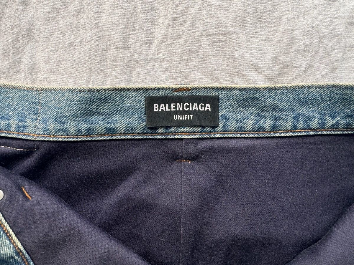 Balenciaga Balenciaga FW21 Destroyed Jeans Size US 34 / EU 50 - 3 Thumbnail