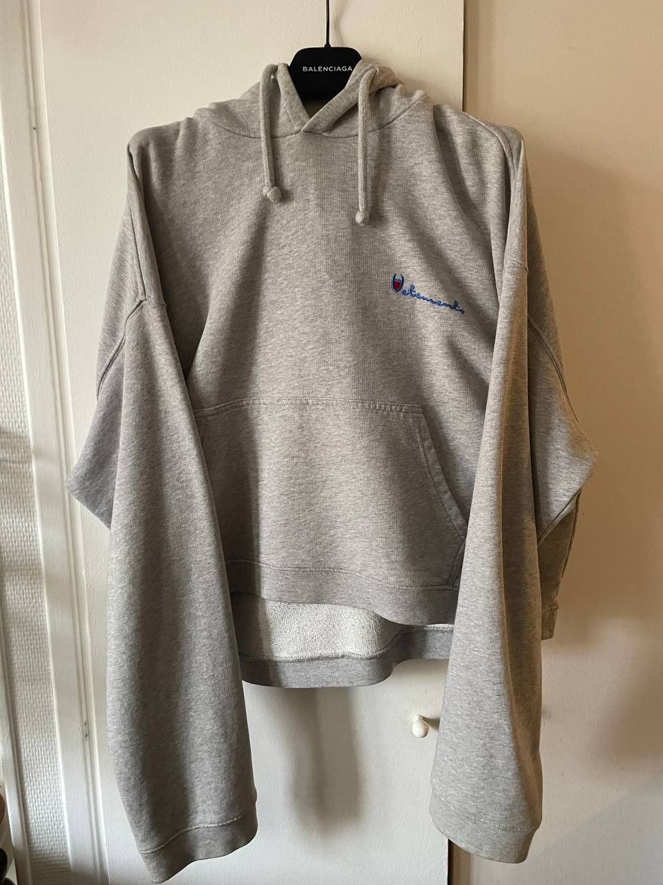 Vetements Reversible hoodie heather grey Size US S / EU 44-46 / 1 - 2 Thumbnail
