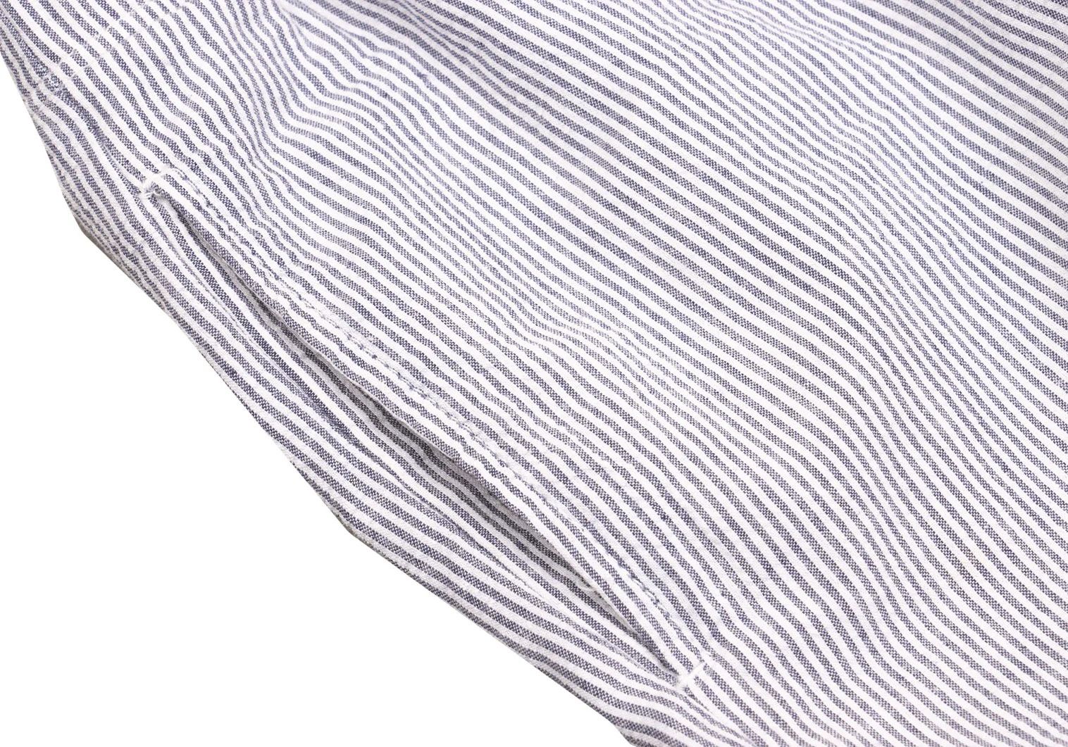Engineered Garments Stripe Elastic Waist Pants in White Gray Size M Size US 34 / EU 50 - 6 Thumbnail