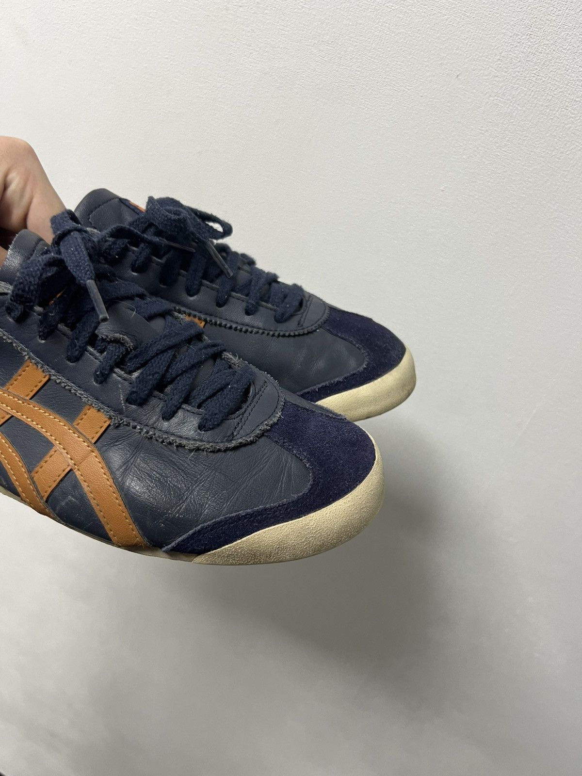Asics Vintage Asics Onitsuka Tiger Blue Low Top Sneakers Size US 9.5 / EU 42-43 - 7 Thumbnail