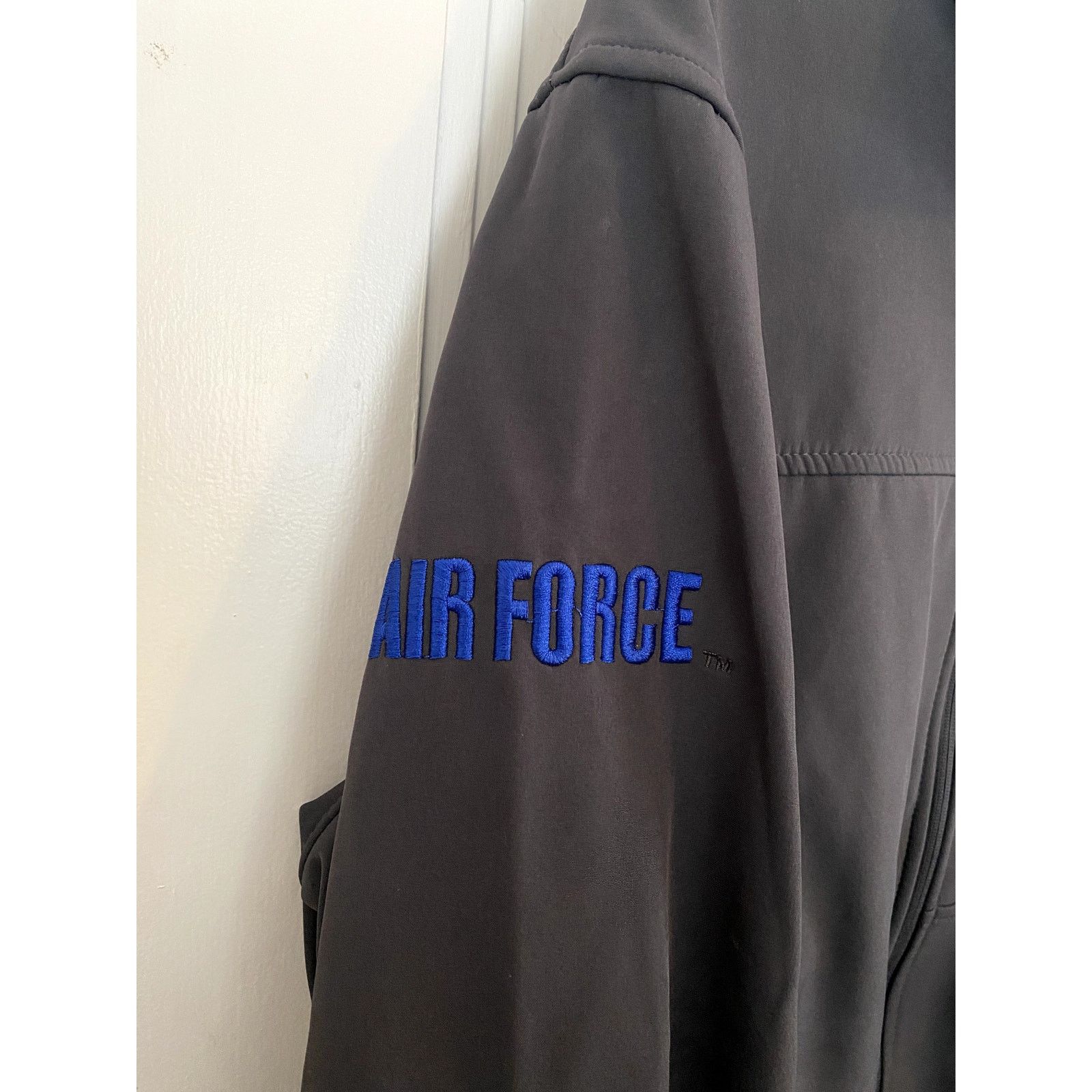 Colosseum Athletics Air Force Zip-Up Jacket Size XL Size US XL / EU 56 / 4 - 3 Thumbnail