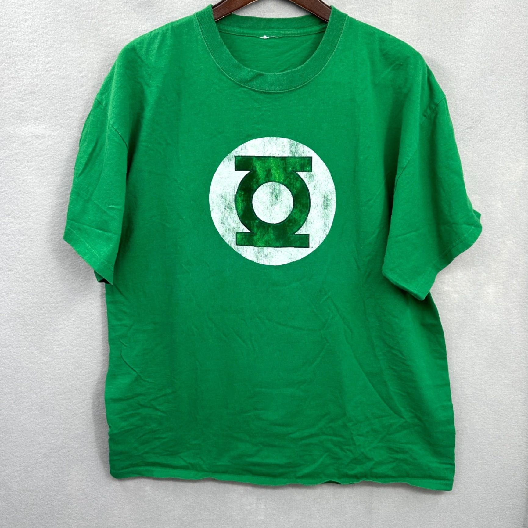 DC Comics VINTAGE DC Comics Originals Tee Shirt XL Mens Green Lantern Logo Graphic Tee Size US XL / EU 56 / 4 - 2 Thumbnail