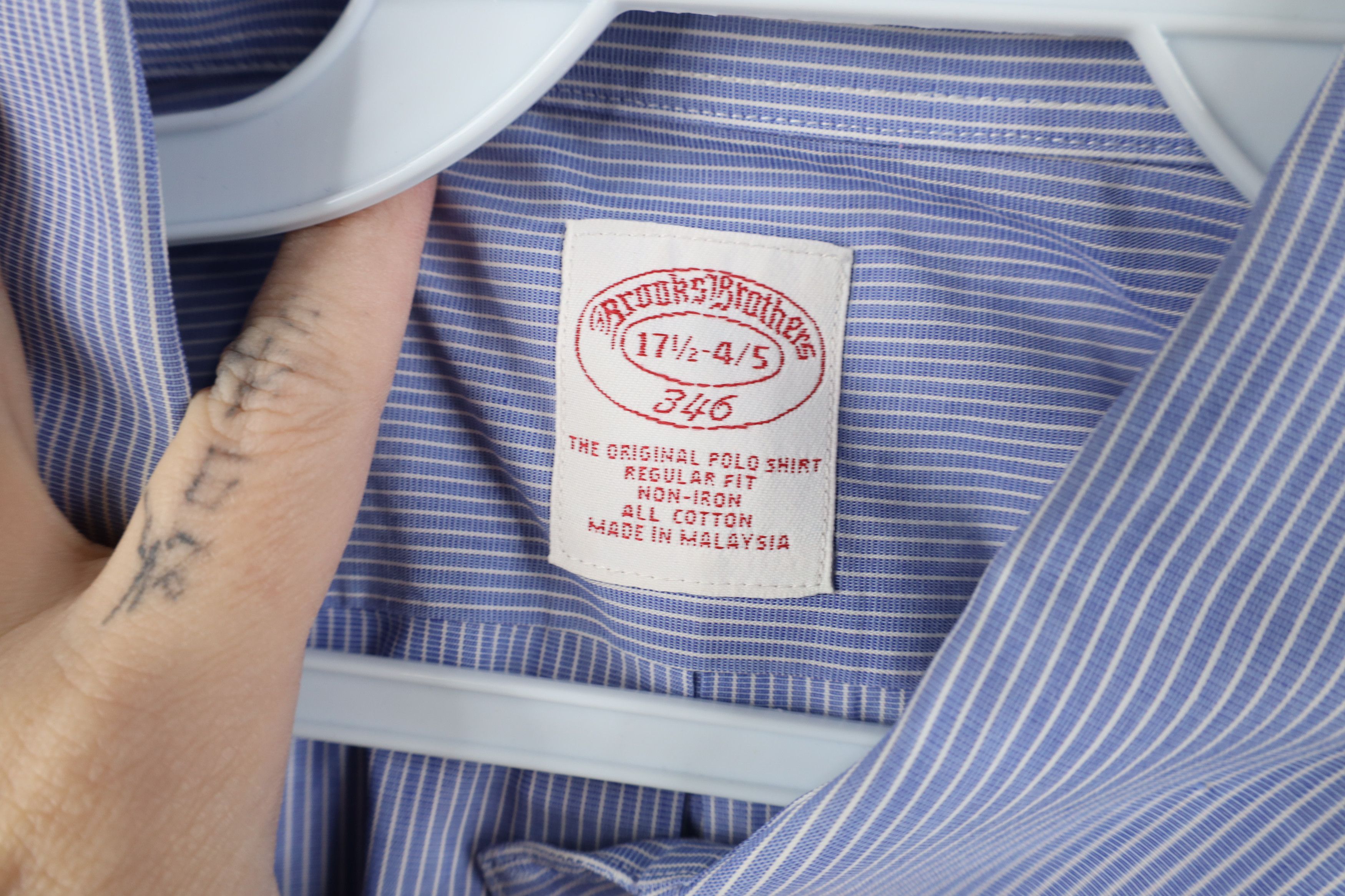 Brooks Brothers Vintage Brooks Brothers OCBD Button Down Shirt Cotton Size US L / EU 52-54 / 3 - 6 Thumbnail