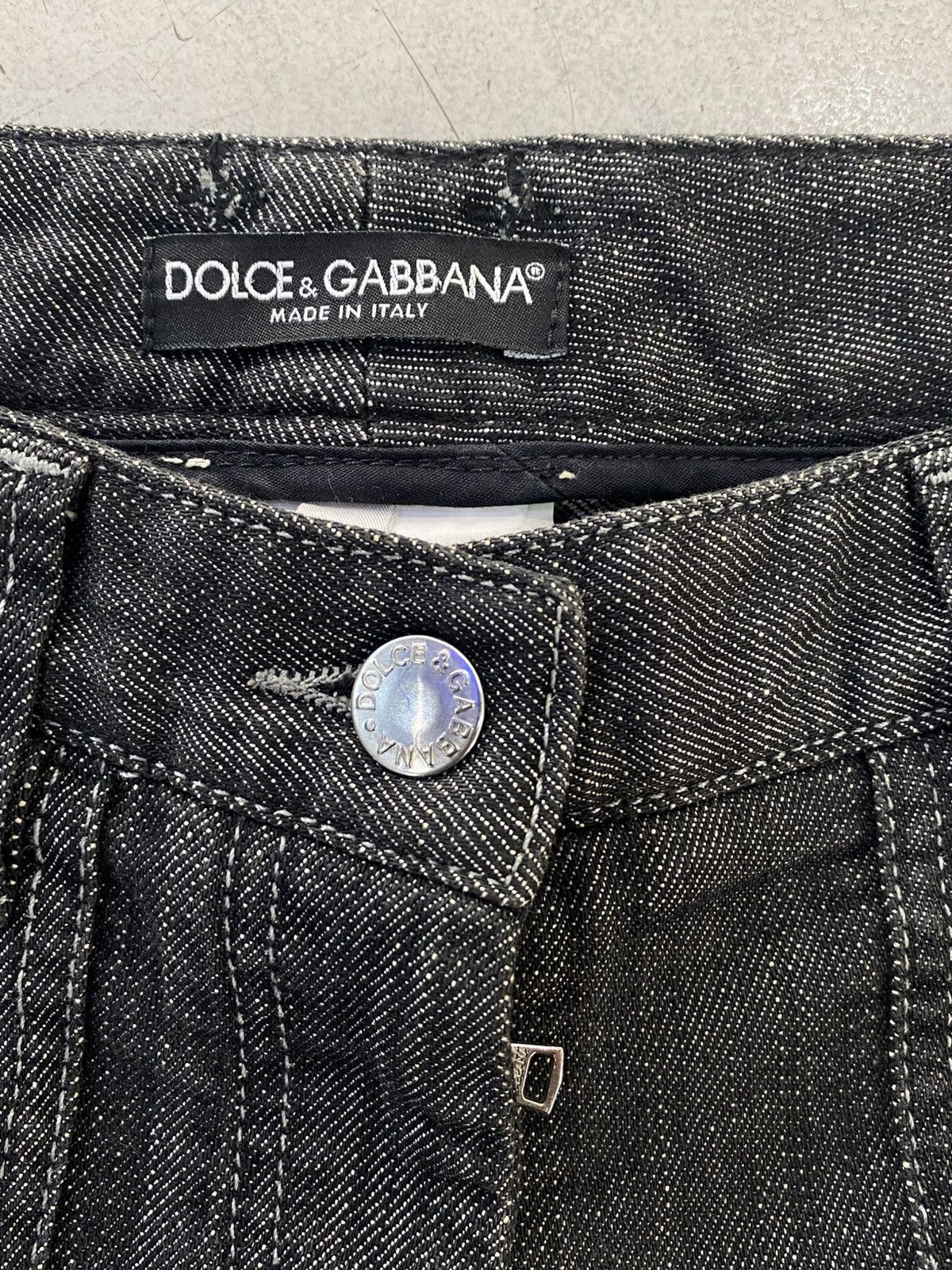 Dolce & Gabbana Archive Low Rise Skinny Jeans Made in Italy