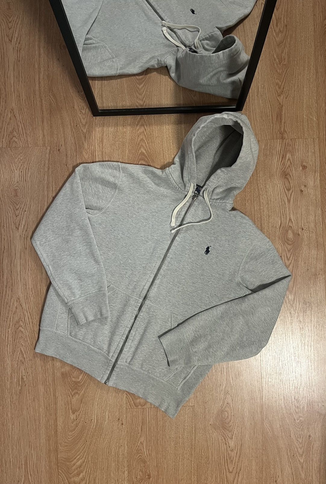 Polo Ralph Lauren Beautiful grey Zip-Up Hoodie Polo ralph lauren Size US M / EU 48-50 / 2 - 1 Thumbnail