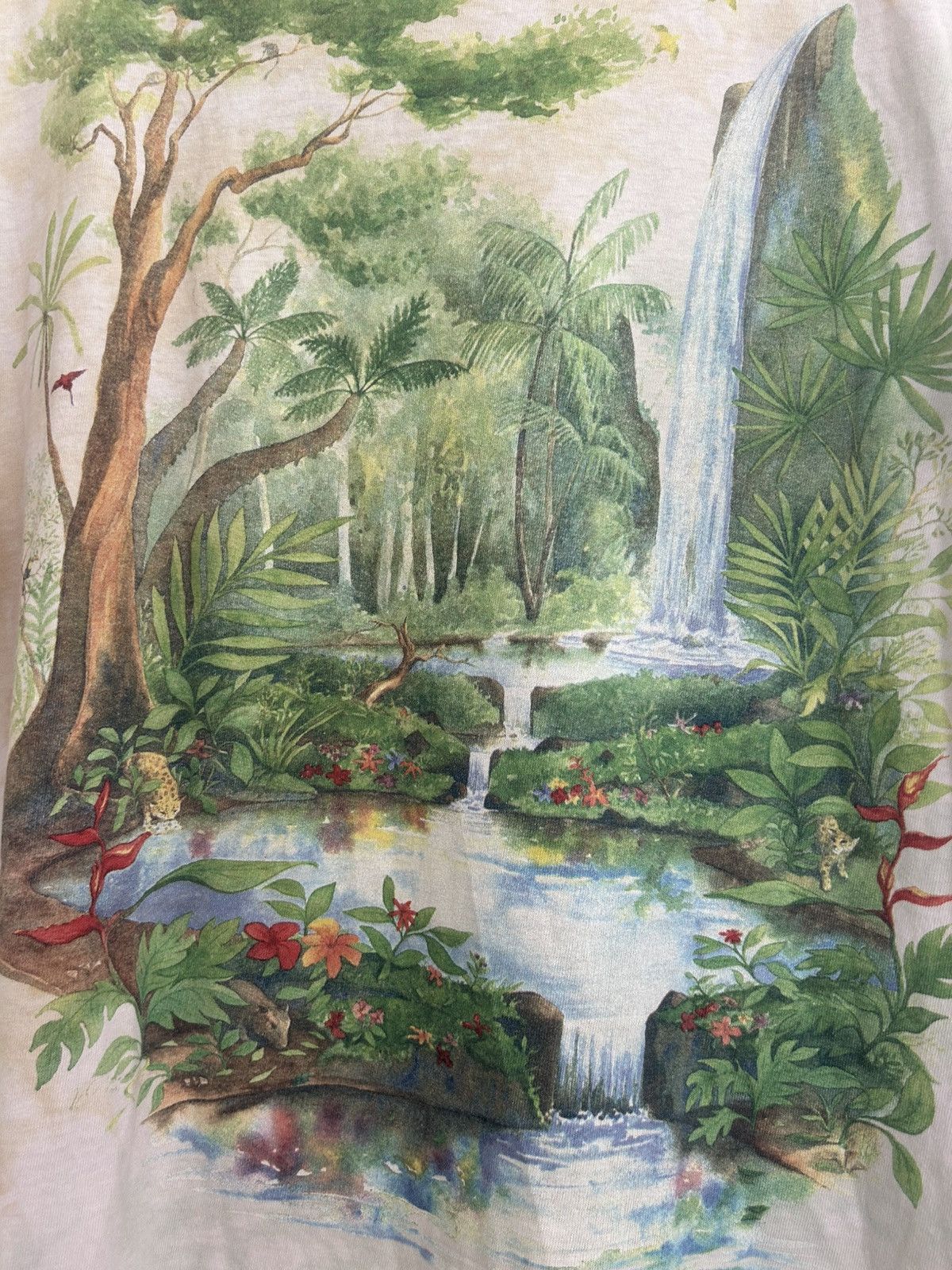 Liquid Blue Liquid Blue Rainforest Full Art Front & Back Graphic T-shirt Size US XL / EU 56 / 4 - 9 Thumbnail
