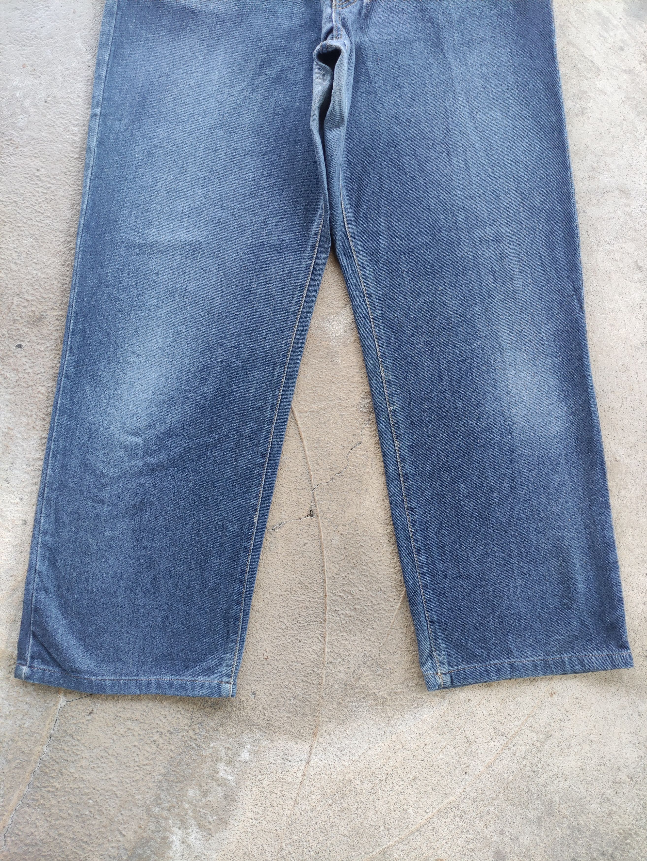 Japanese Brand Vintage Japanese Baggy Jean Distressed Faded Denim Pants Size US 37 - 4 Thumbnail