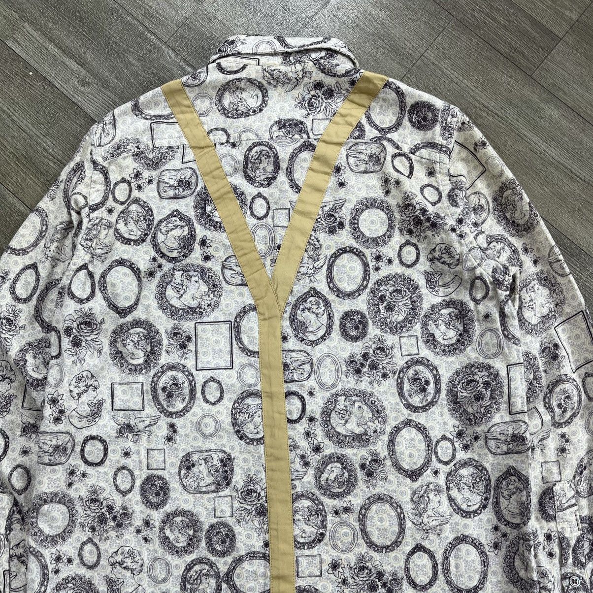Frapbois Vintage Frapbois Issey Miyake Baroque Cameo Pattern Shirt Size US S / EU 44-46 / 1 - 15 Thumbnail