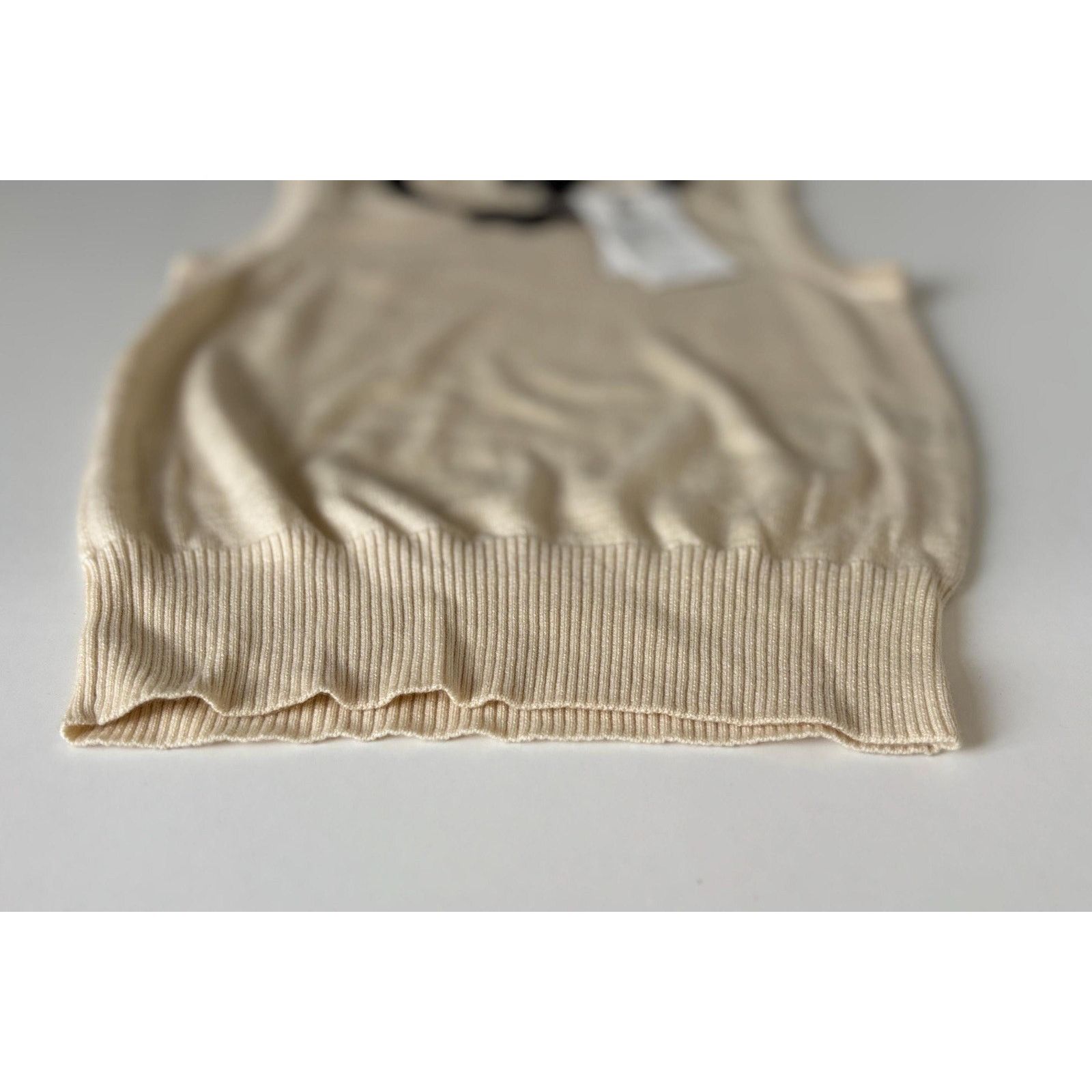 Dolce & Gabbana Vintage D&G Cashmere Silk Knit Vest Y2K Dolce Gabbana Size S / US 4 / IT 40 - 7 Thumbnail