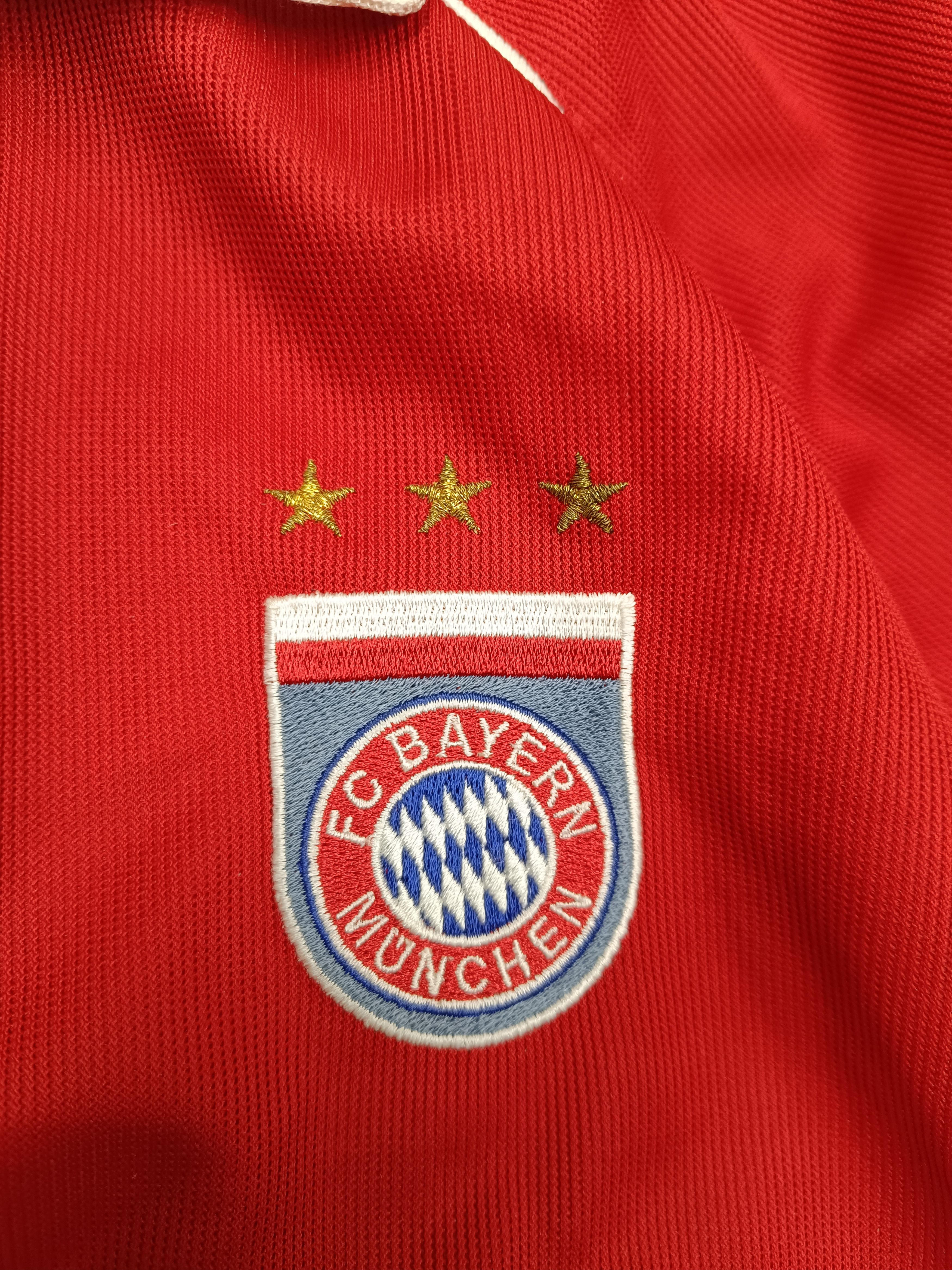 Adidas FC Bayern Munich Lizarazu 69 Red Football Size US M / EU 48-50 / 2 - 7 Thumbnail