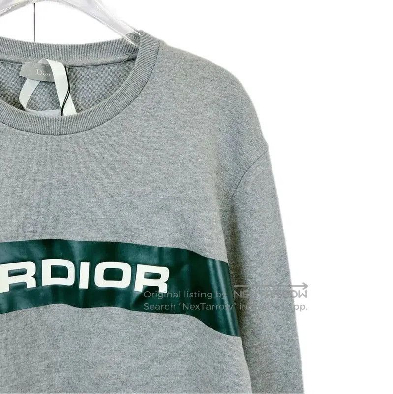 Dior Dior Gray Long Sleeve Sweatshirt for Women . Size L / US 10 / IT 46 - 3 Thumbnail