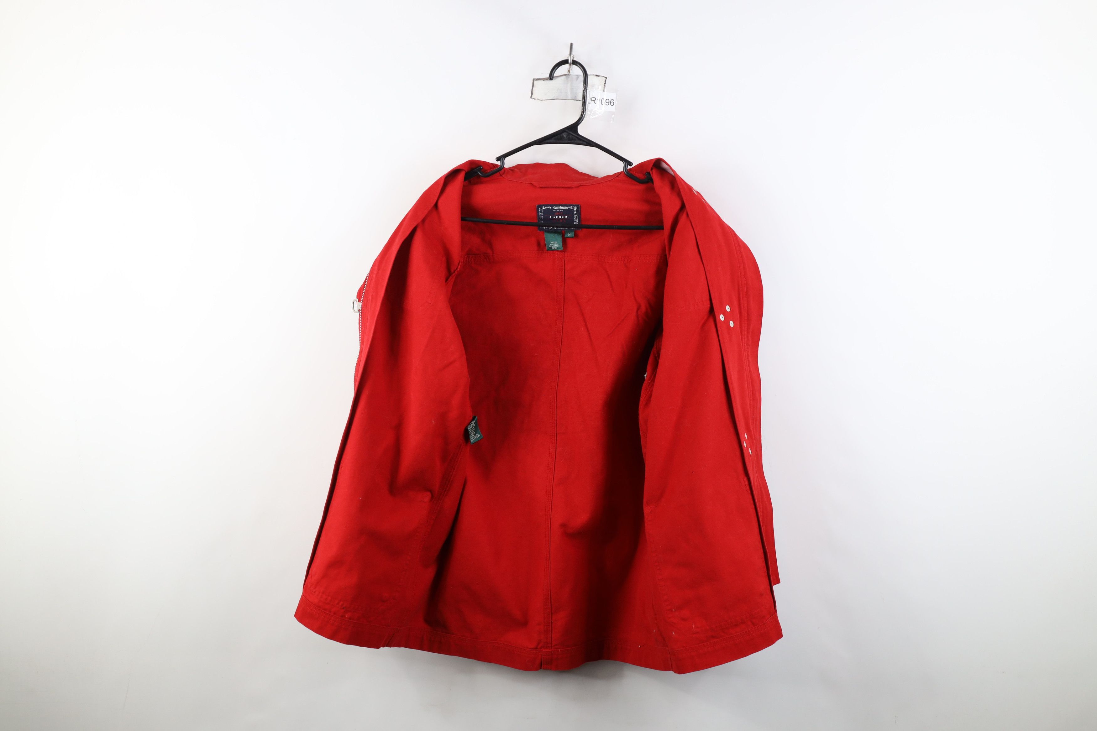 Ralph Lauren Vintage 90s Ralph Lauren Clasp Toggle Button Jacket Red Size M / US 6-8 / IT 42-44 - 11 Thumbnail