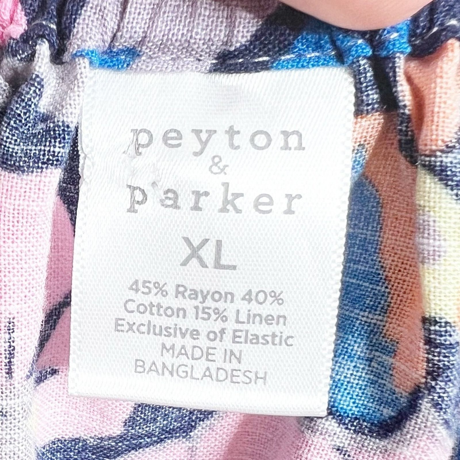 Parker New with Tags Women's Peyton & Parker Floral Smock Blouse Size XL / US 12-14 / IT 48-50 - 14 Thumbnail