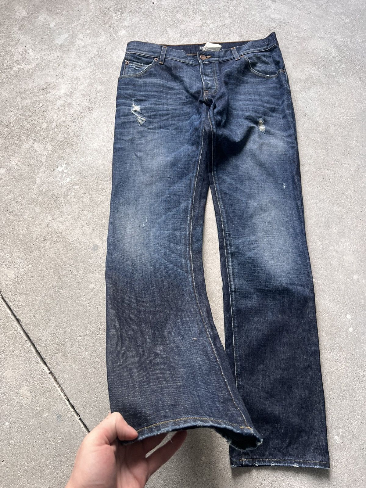 Dolce & Gabbana Vintage Dolce&Gabbana Distressed Jeans Size US 33 - 4 Thumbnail