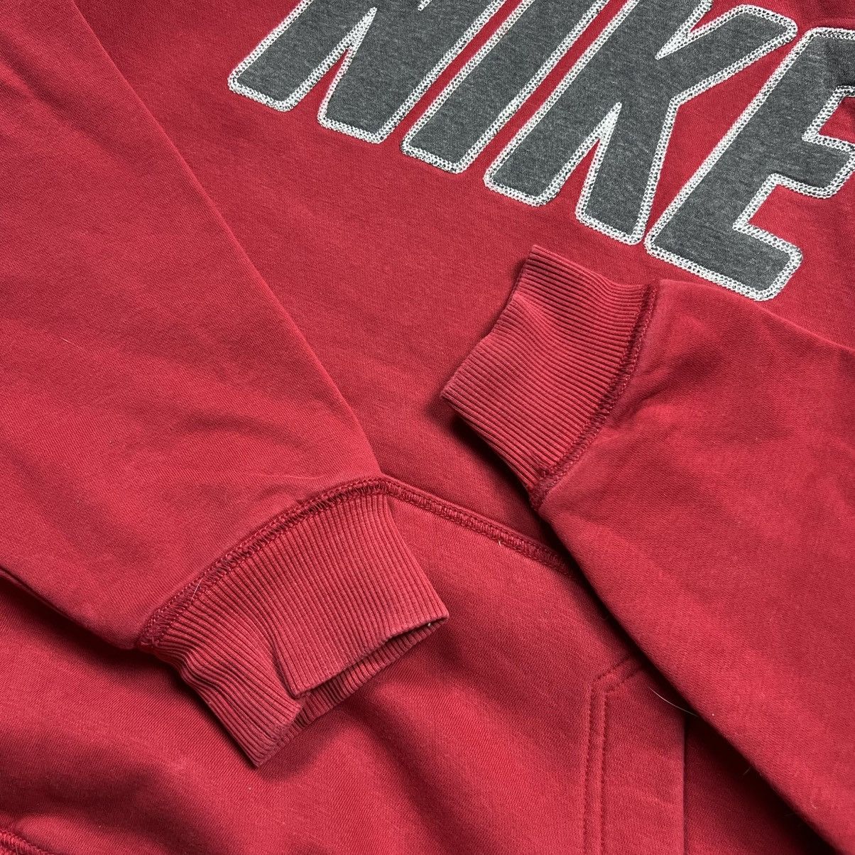 Nike 90s NIKE SPELLOUT BIG LOGO VINTAGE Y2K OVERSIZED HOODIE Size US XL / EU 56 / 4 - 7 Thumbnail