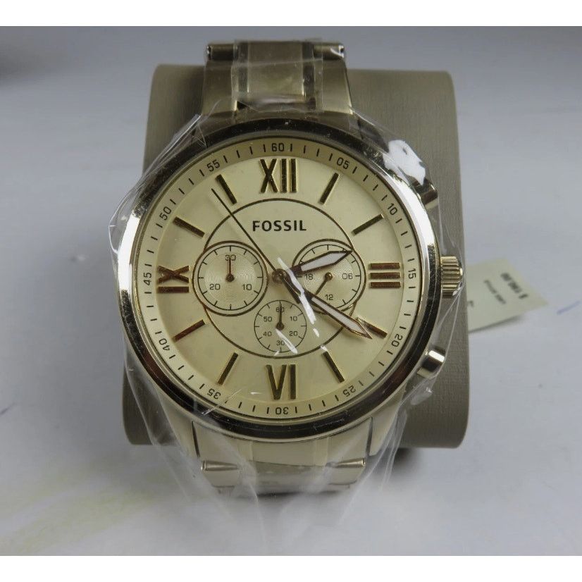 Fossil Fossil BQ1128IE Flynn Chronograph Stainless Steel Watch Size ONE SIZE - 1 Thumbnail