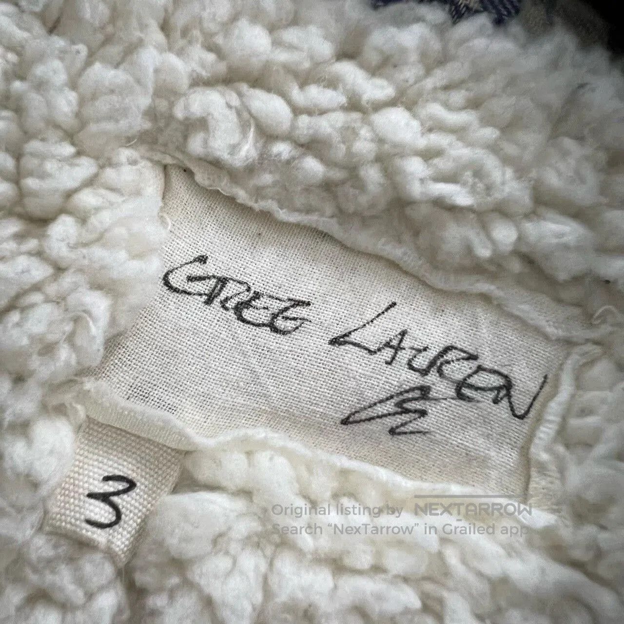 Greg Lauren greg lauren plaid shearling jacket size 1. Size US M / EU 48-50 / 2 - 3 Thumbnail