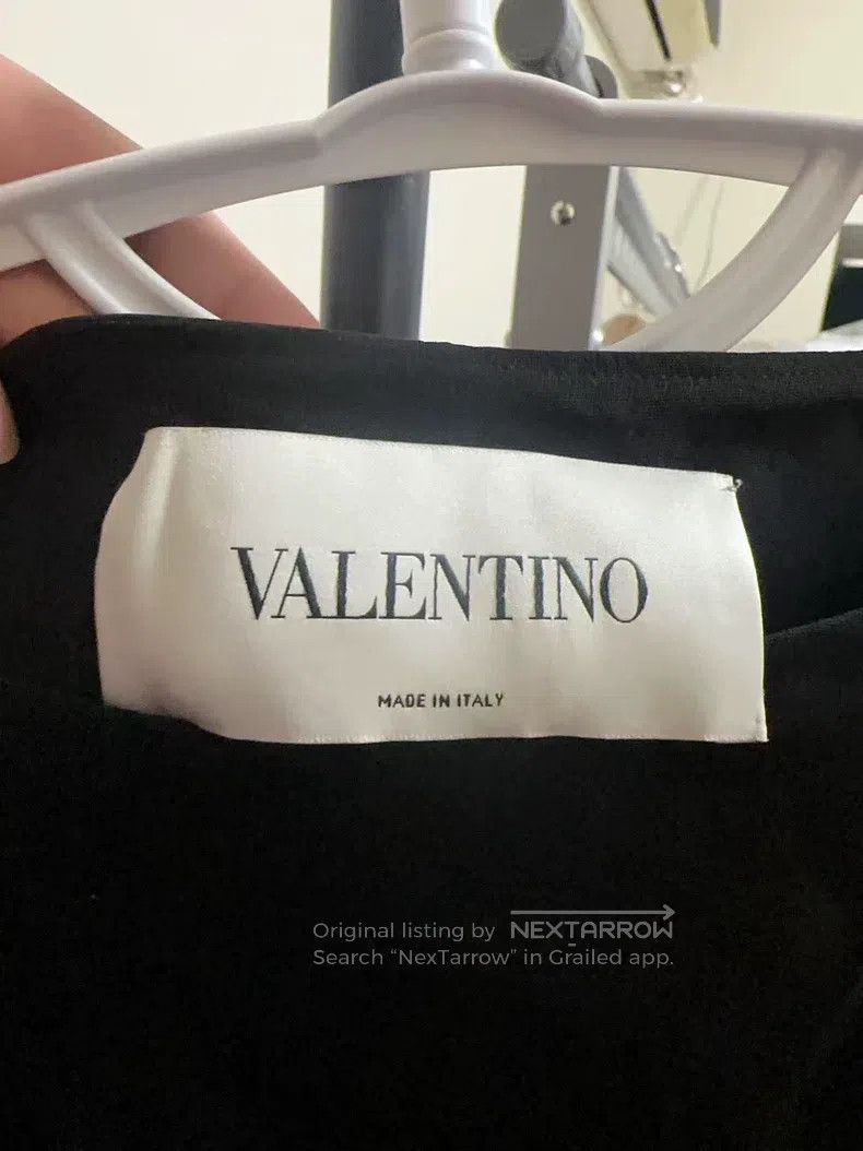 Valentino Valentino Casual solid crew neck T-shirt Size S / US 4 / IT 40 - 3 Thumbnail