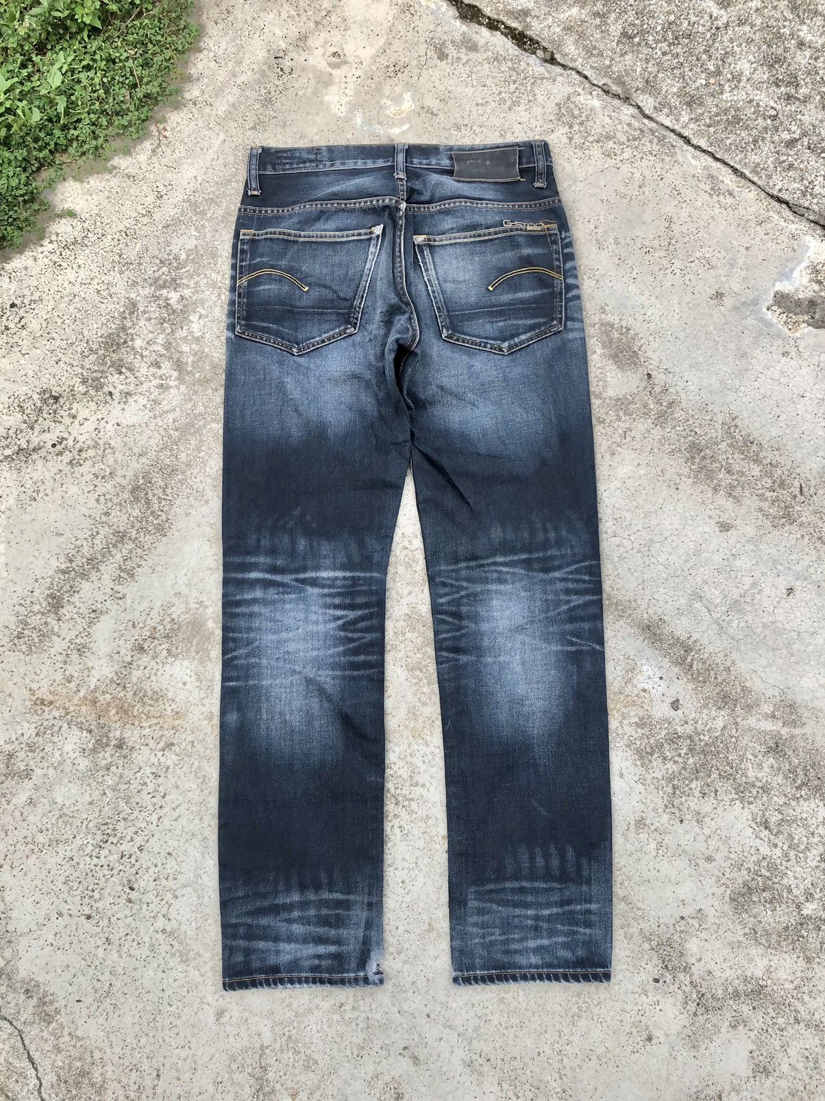 G-Star GSTAR DISTRESSED WASHED DENIM Size US 31 - 9 Thumbnail