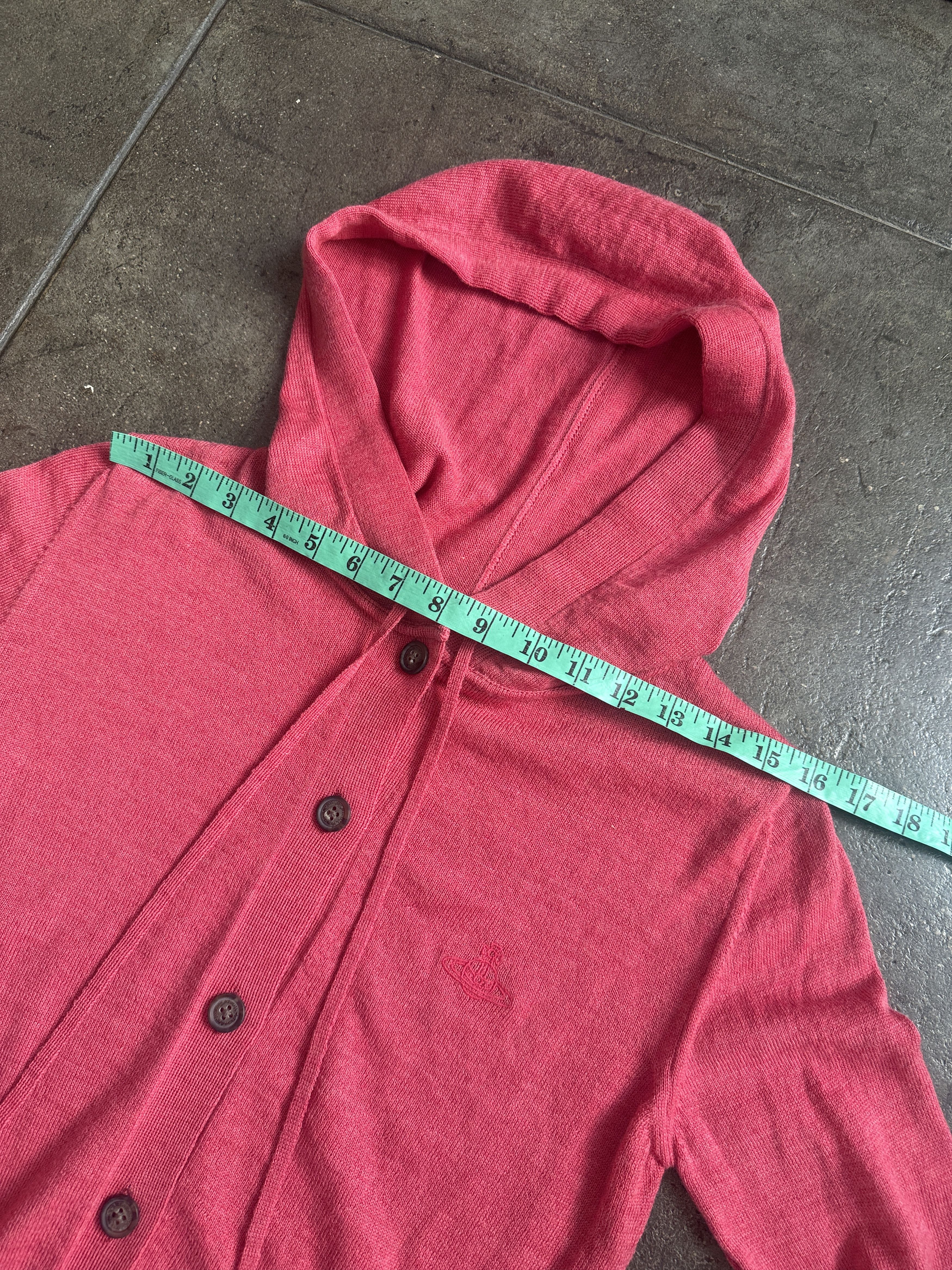 Vivienne Westwood New Anglomania Lana Wool 2017 Buttoned Hoodie Size S / US 4 / IT 40 - 10 Thumbnail