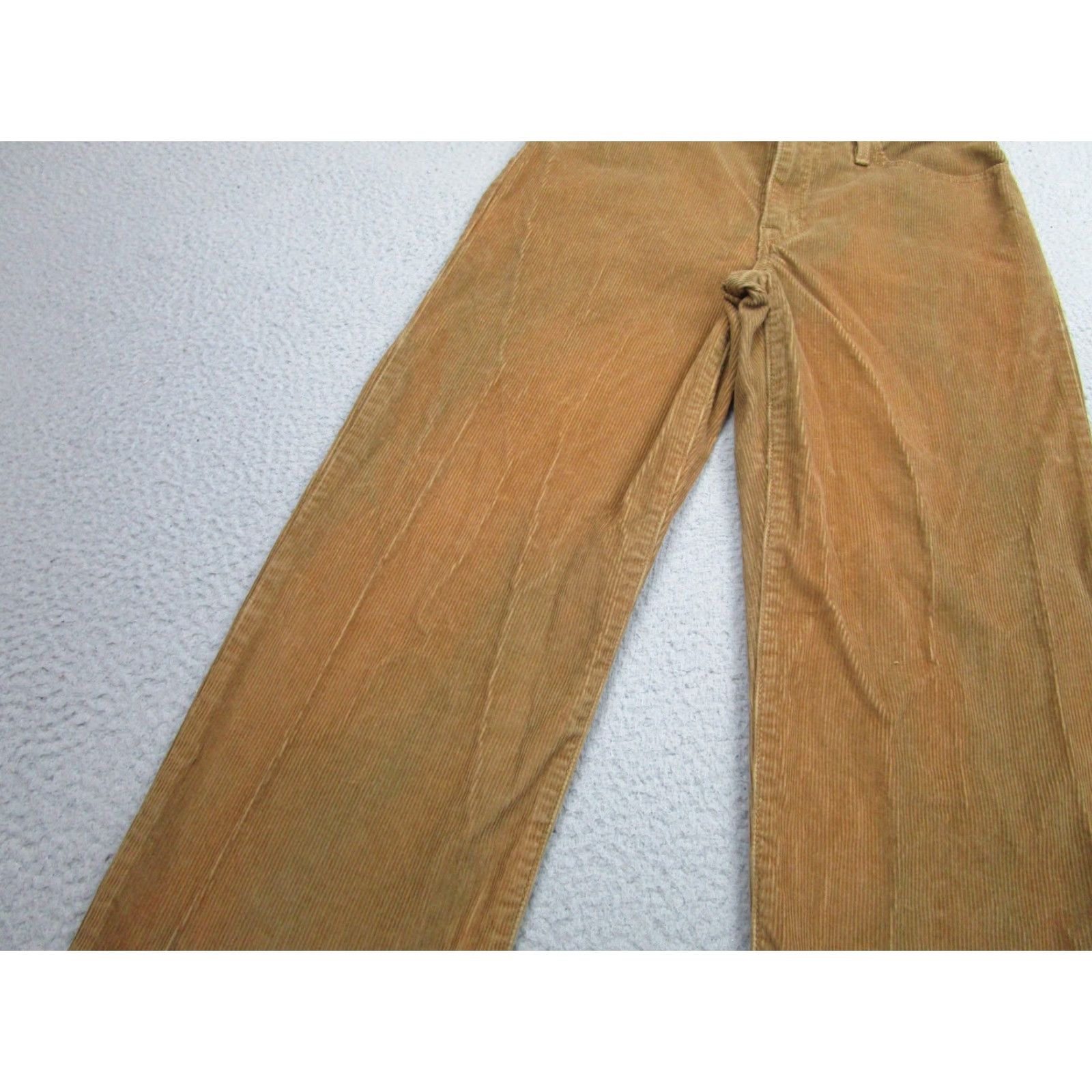 Levi's Levi's 94 Baggy Pants Women 26 Brown Corduroy High Rise Straight Leg Waterless 90s Casual Size 26" / US 2 / IT 38 - 4 Thumbnail