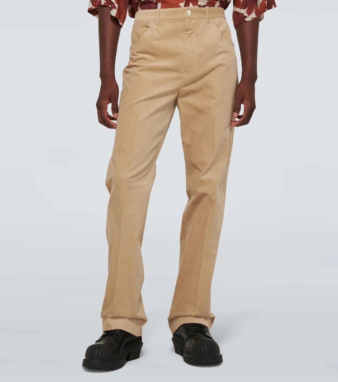 Acne Studios Acne Studios Corduroy Trousers (Beige Size 32) Size US 32 / EU 48 - 9 Thumbnail