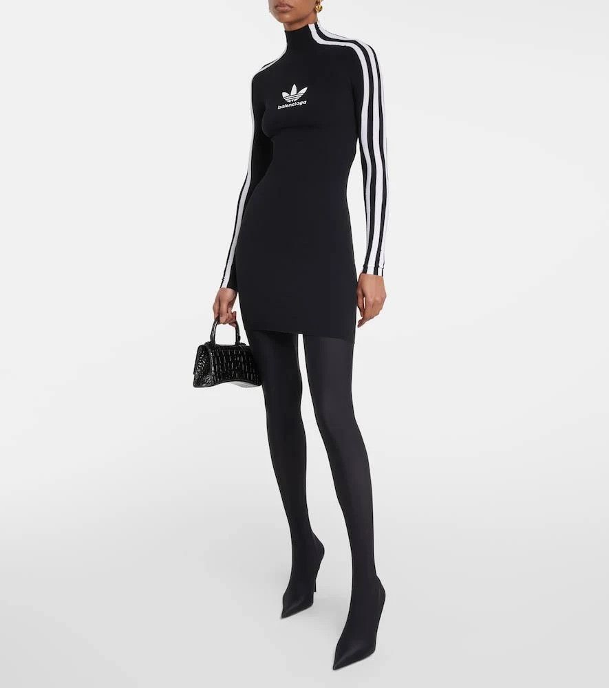 Adidas × Balenciaga o1la1rc1a0924 Athletic Dress in Black/White Size XS / US 0-2 / IT 36-38 - 4 Thumbnail