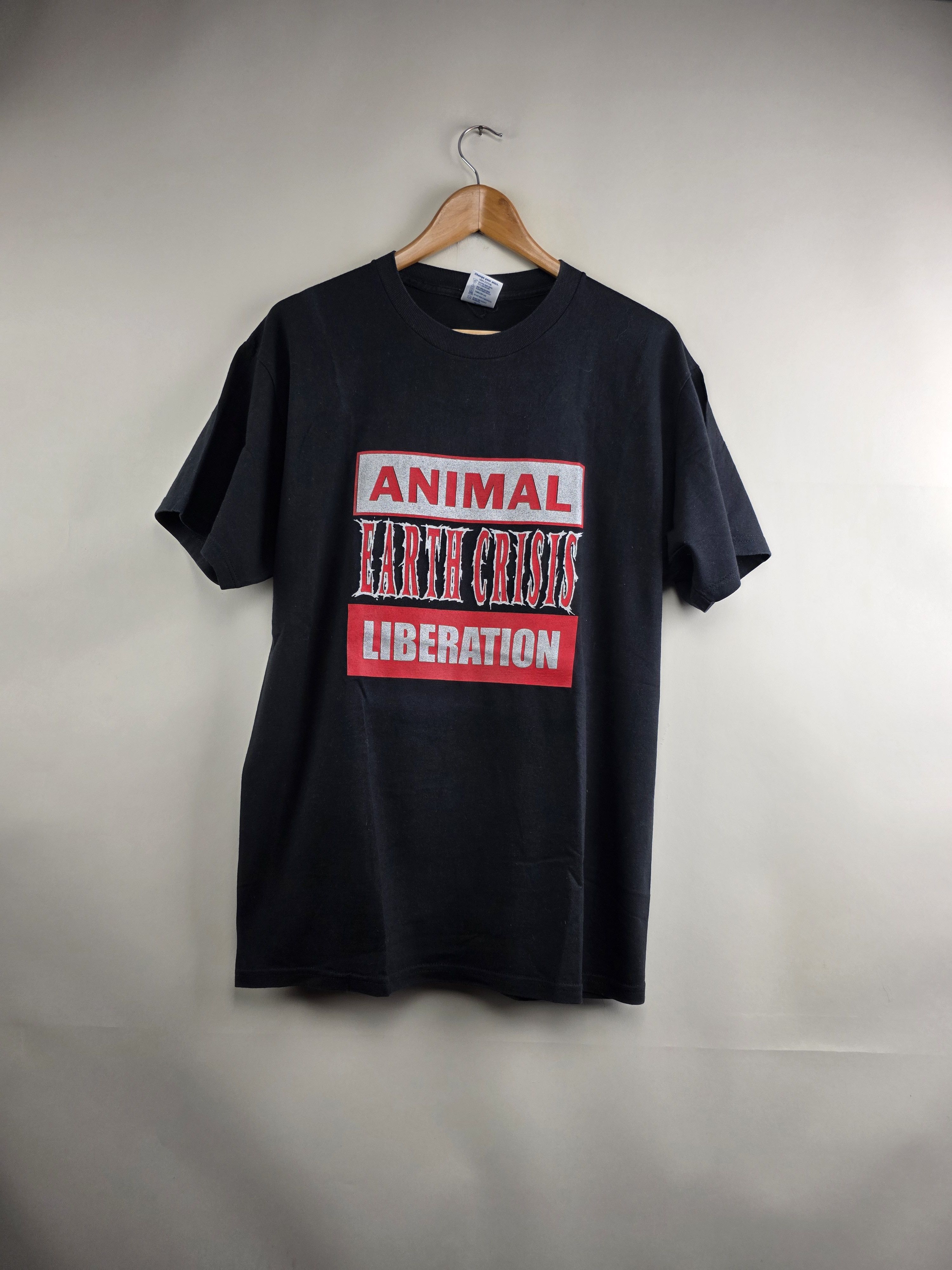 Band Tees × Vintage 90s Earth Crisis Animal Liberation Hardcore punk L Size US L / EU 52-54 / 3 - 1 Thumbnail
