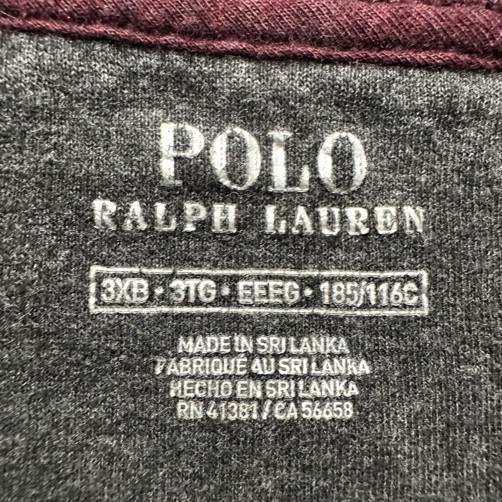 Polo Ralph Lauren Polo Ralph Lauren Sweater Mens 3XB Maroon Red Quarter Zip Pullover Green Pony Size US XXL / EU 58 / 5 - 4 Thumbnail