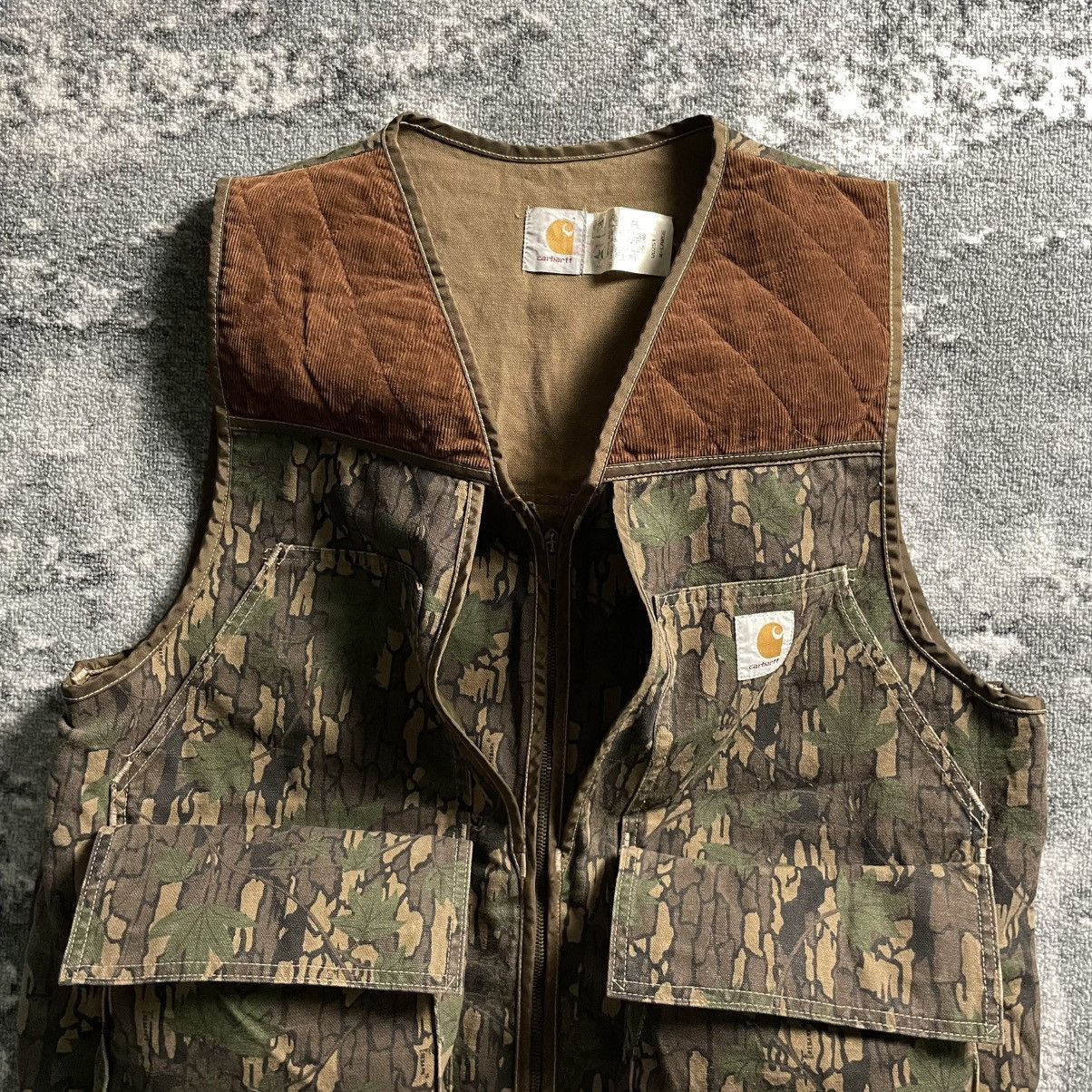 Carhartt Carhartt Vintage 90s USA Real Tree Camo Hunter Ves Size US L / EU 52-54 / 3 - 6 Thumbnail