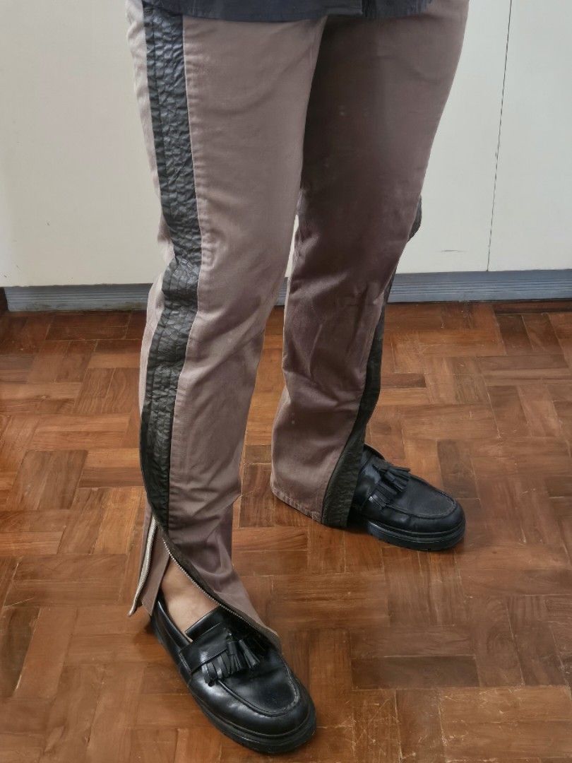 Dries Van Noten Dries Van Noten Spring 2013 Side Zipper Pants Size US 32 / EU 48 - 2 Thumbnail