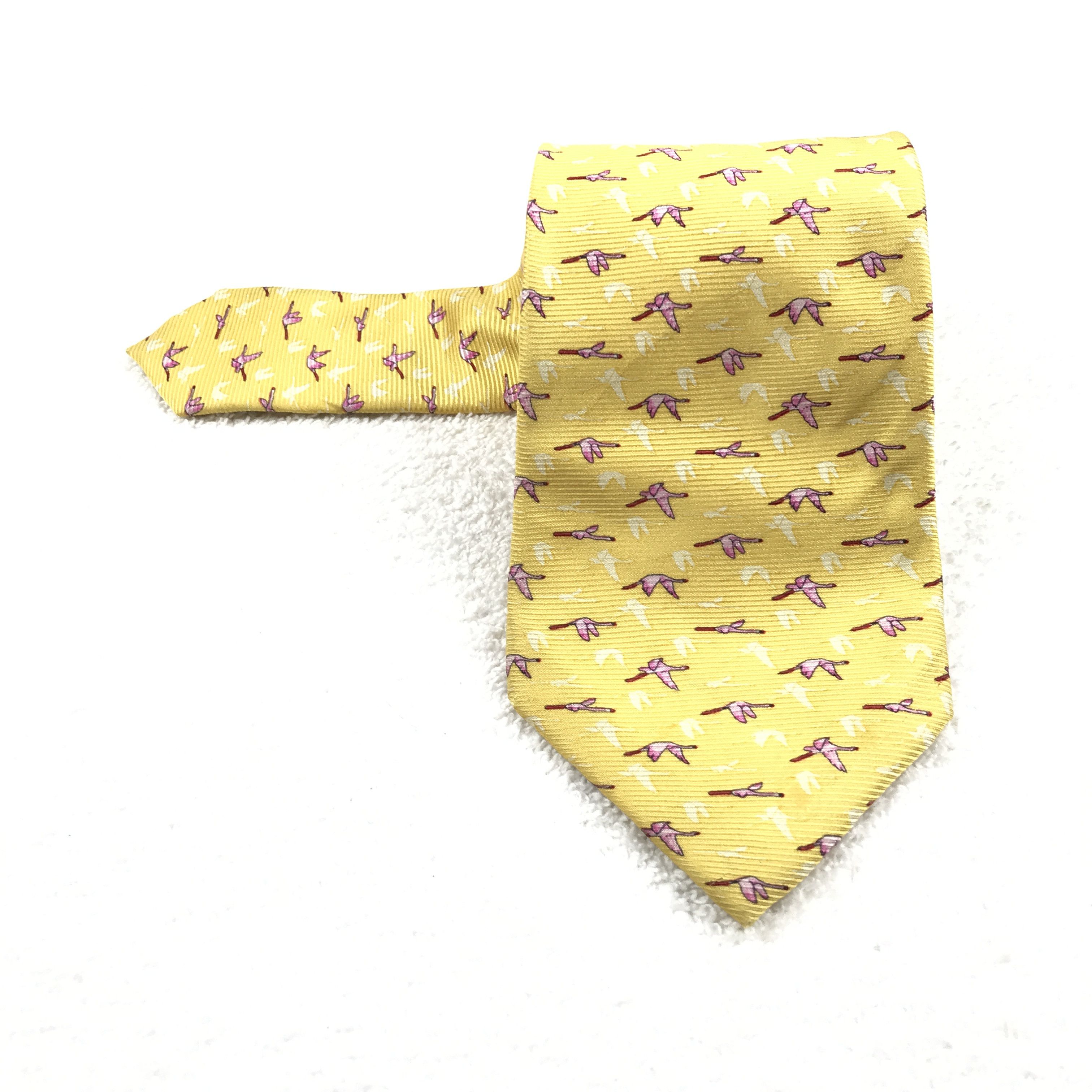 Designer × Vintage Vintage Cattani Uomo Silk Necktie Size ONE SIZE - 1 Thumbnail