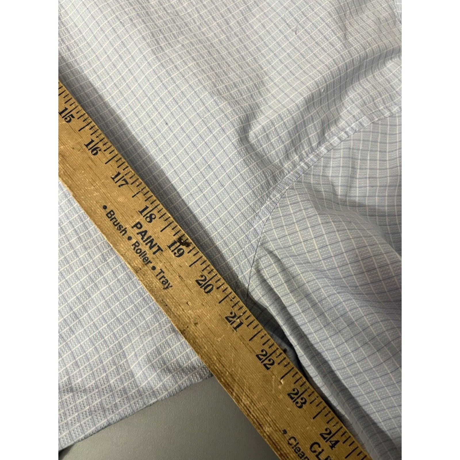 Kenneth Cole Kenneth Cole Shirt Mens L Blue Plaid Non Iron Slim Fit Button-Up Casual Shirt Size US L / EU 52-54 / 3 - 5 Thumbnail
