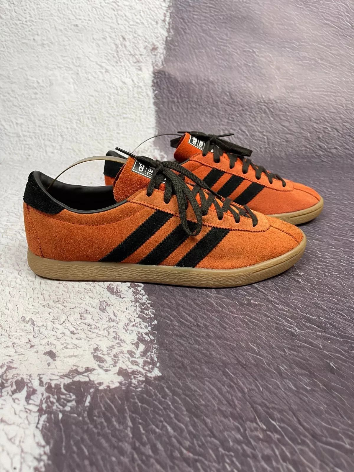 Adidas Adidas Trinidad Tobago orange suede low top sneakers Size US 8 / EU 41 - 1 Thumbnail