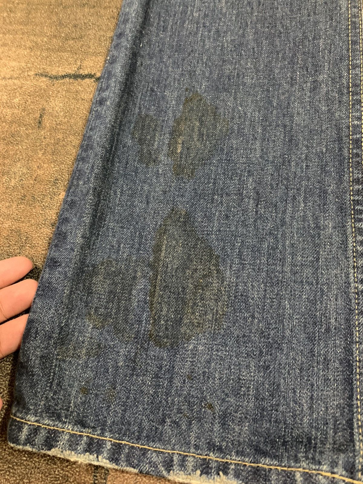 Hysteric Glamour × Japanese Brand × Shellac shellac flare bootcut mud wash style designer japanese Size US 30 / EU 46 - 14 Thumbnail