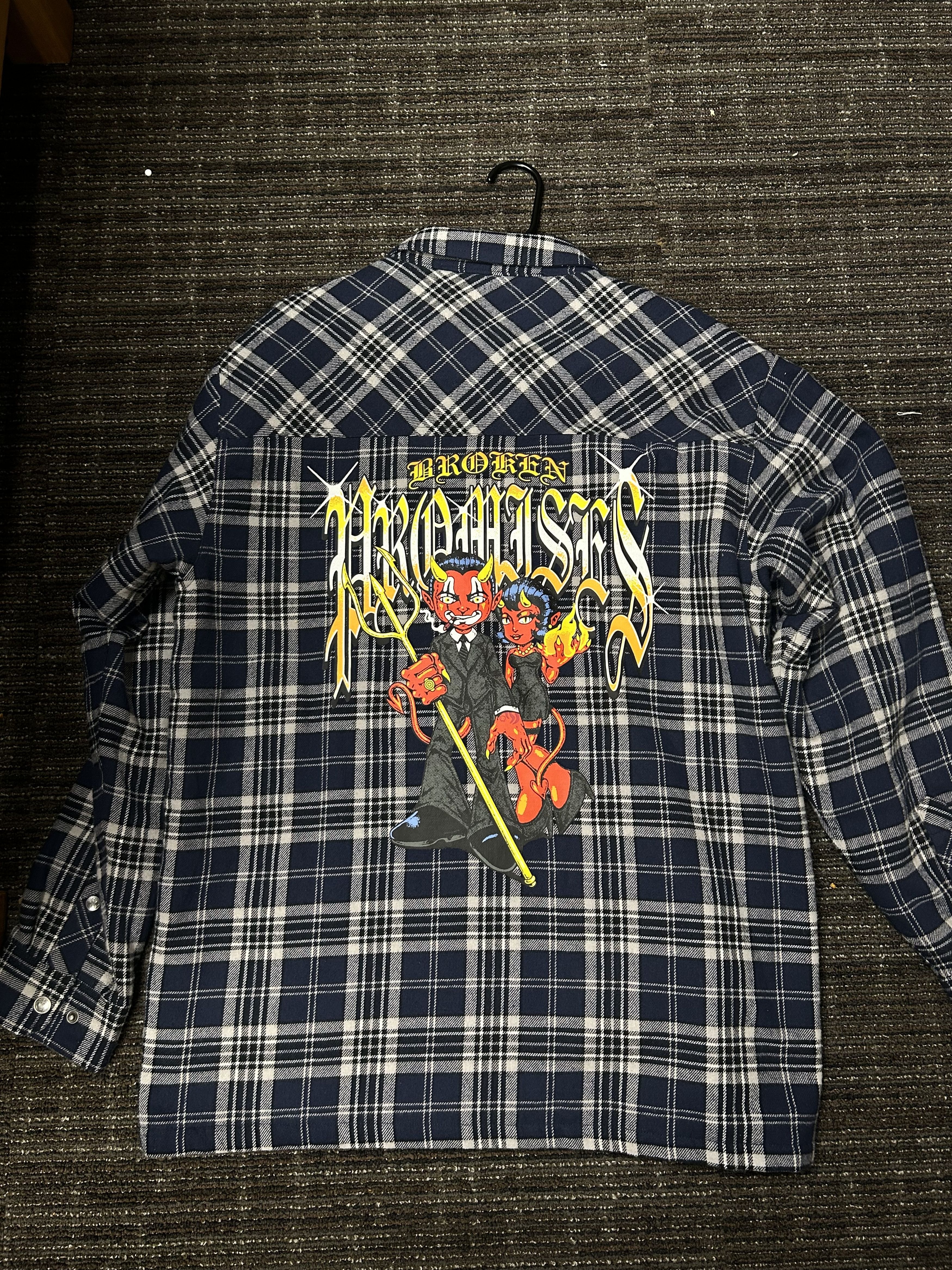 Broken Promises Co. Flannel Jacket Broken Promises Size US XL / EU 56 / 4 - 2 Thumbnail