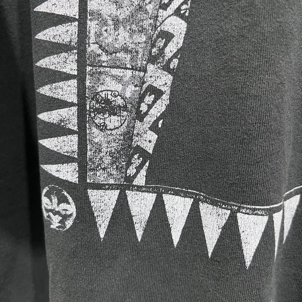 Vintage Vintage 90s Nosferatu Dracula Vampire Horror Faded Thrashed Size US XL / EU 56 / 4 - 3 Thumbnail