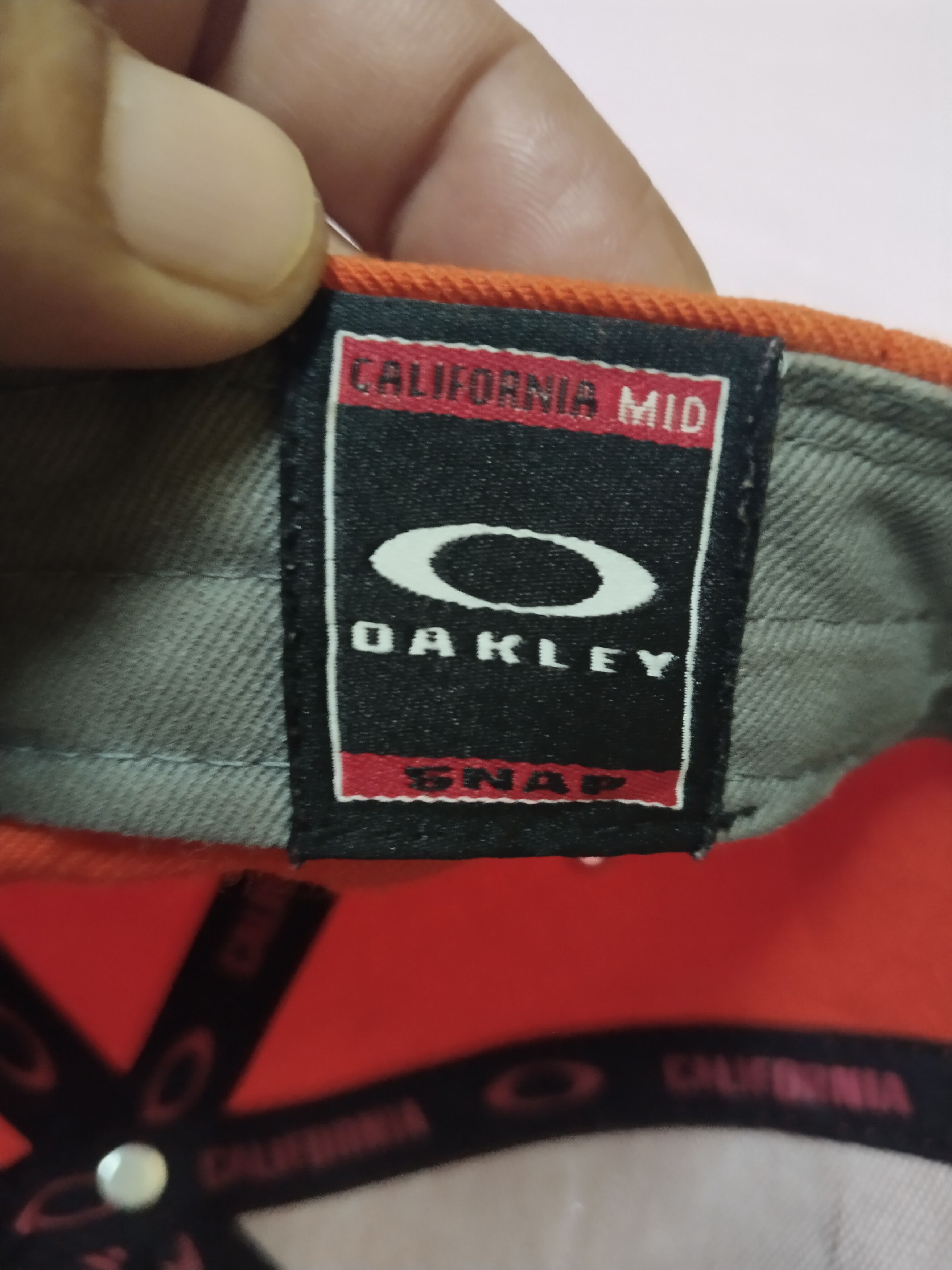 Oakley RARE MULTI COLOUR OAKLEY CALIFORNIA CAP Size ONE SIZE - 9 Thumbnail