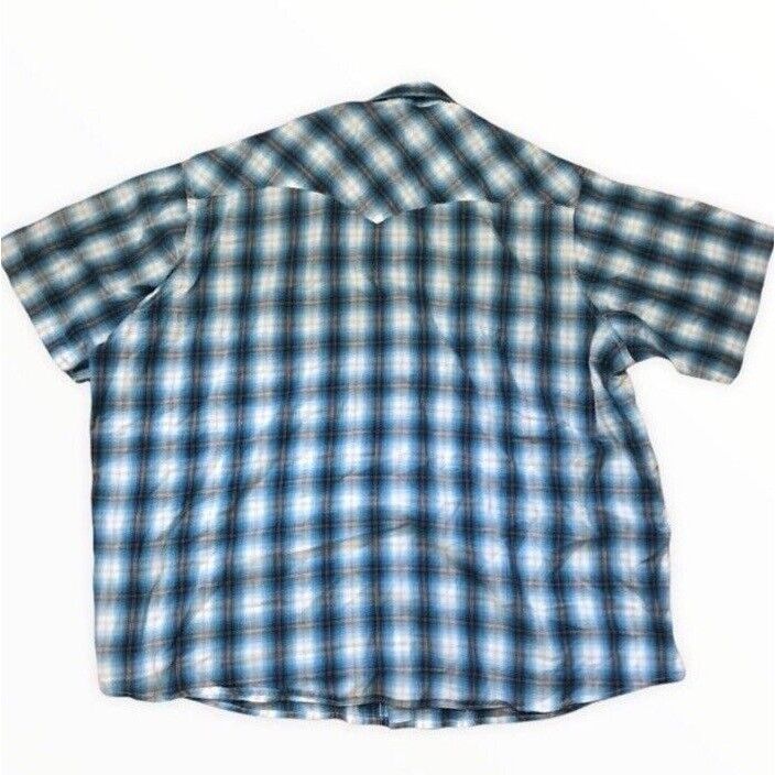 Wrangler Wrangler Western Snap Shirt Size 2XI Size US XXL / EU 58 / 5 - 2 Thumbnail